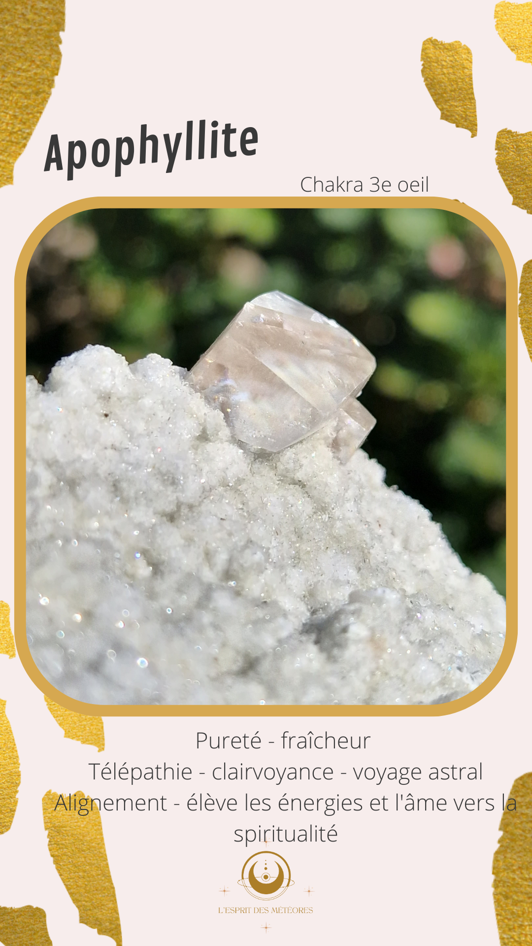 Apophyllite et stilbite sur Calcédoine A1
