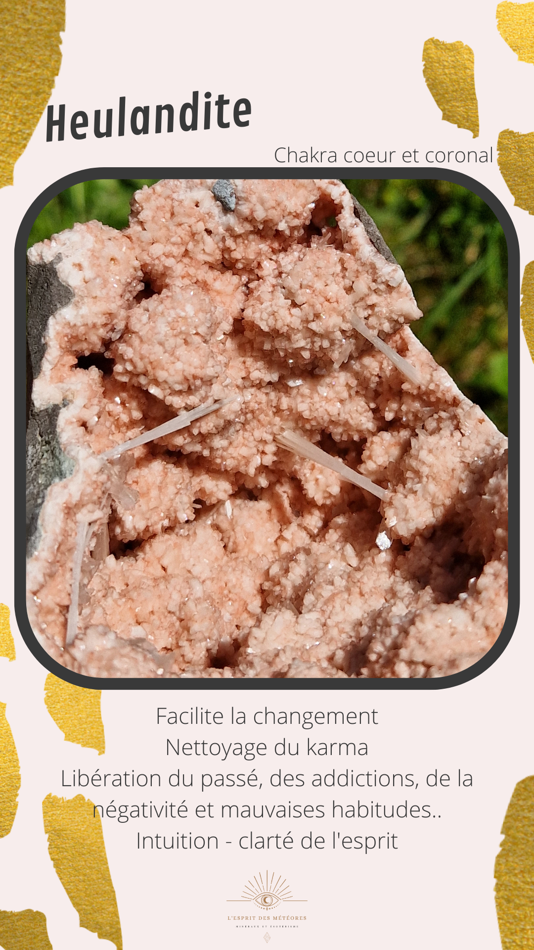 Apophyllite et stilbite sur heulandite rose M