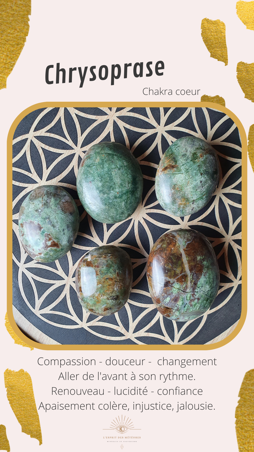 Sphère Chrysoprase