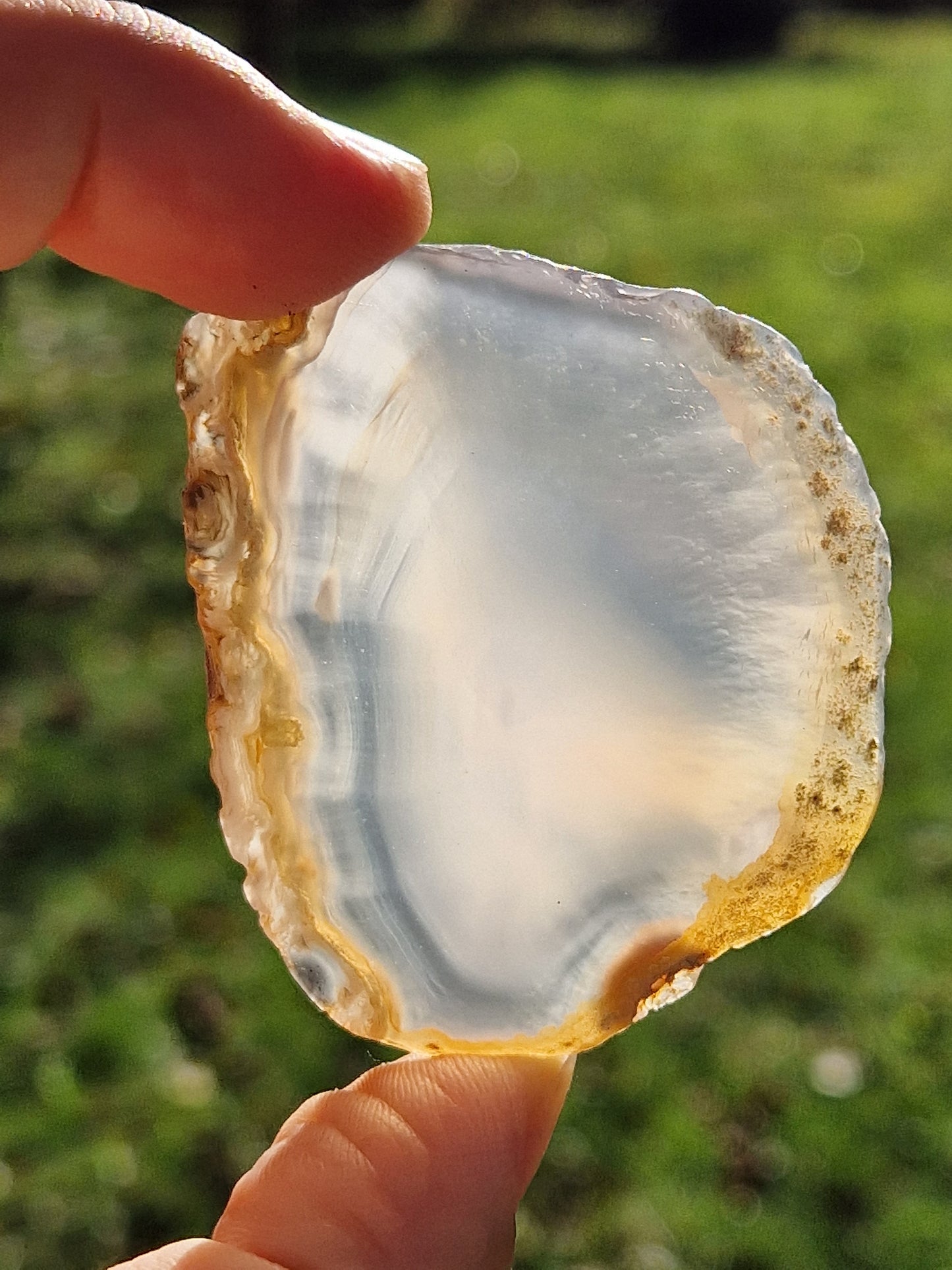 Tranche d'Agate du Brésil D