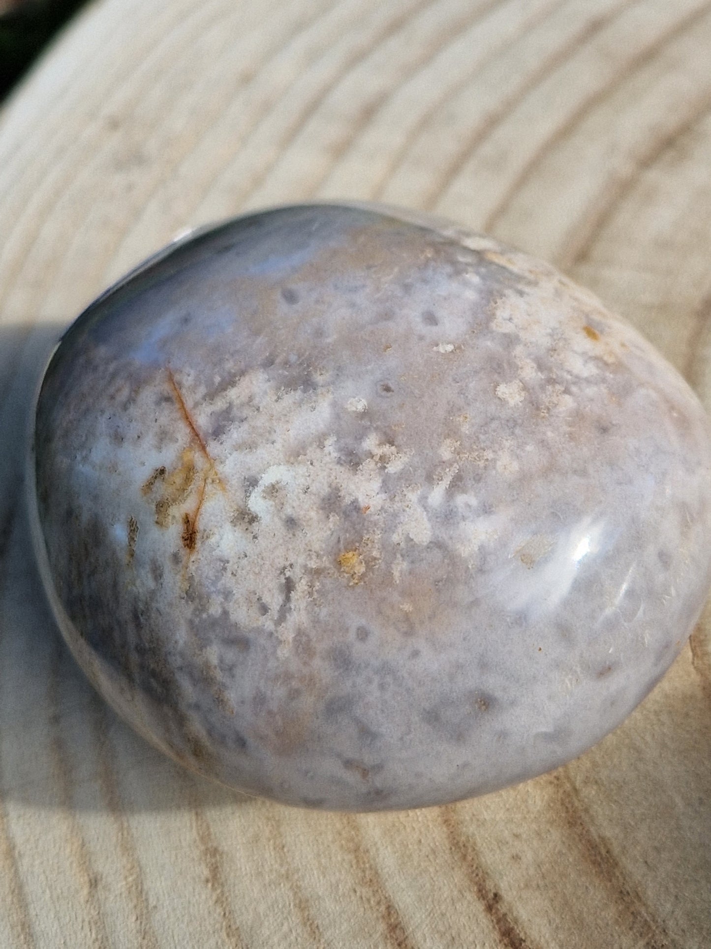 Galet Agate fleurs de cerisier (à choisir)