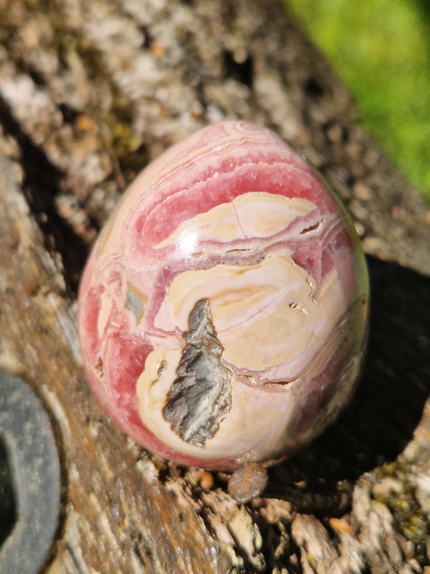 Oeuf Rhodochrosite