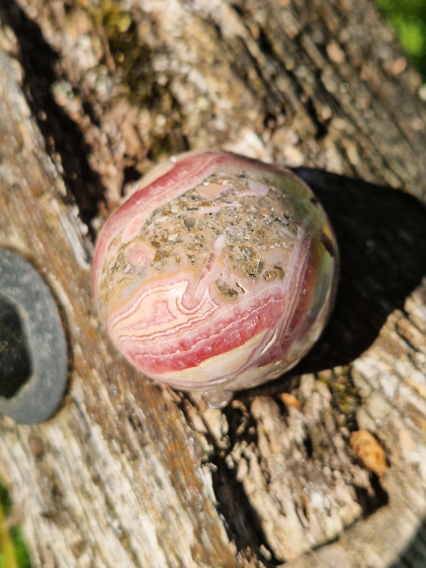 Oeuf Rhodochrosite
