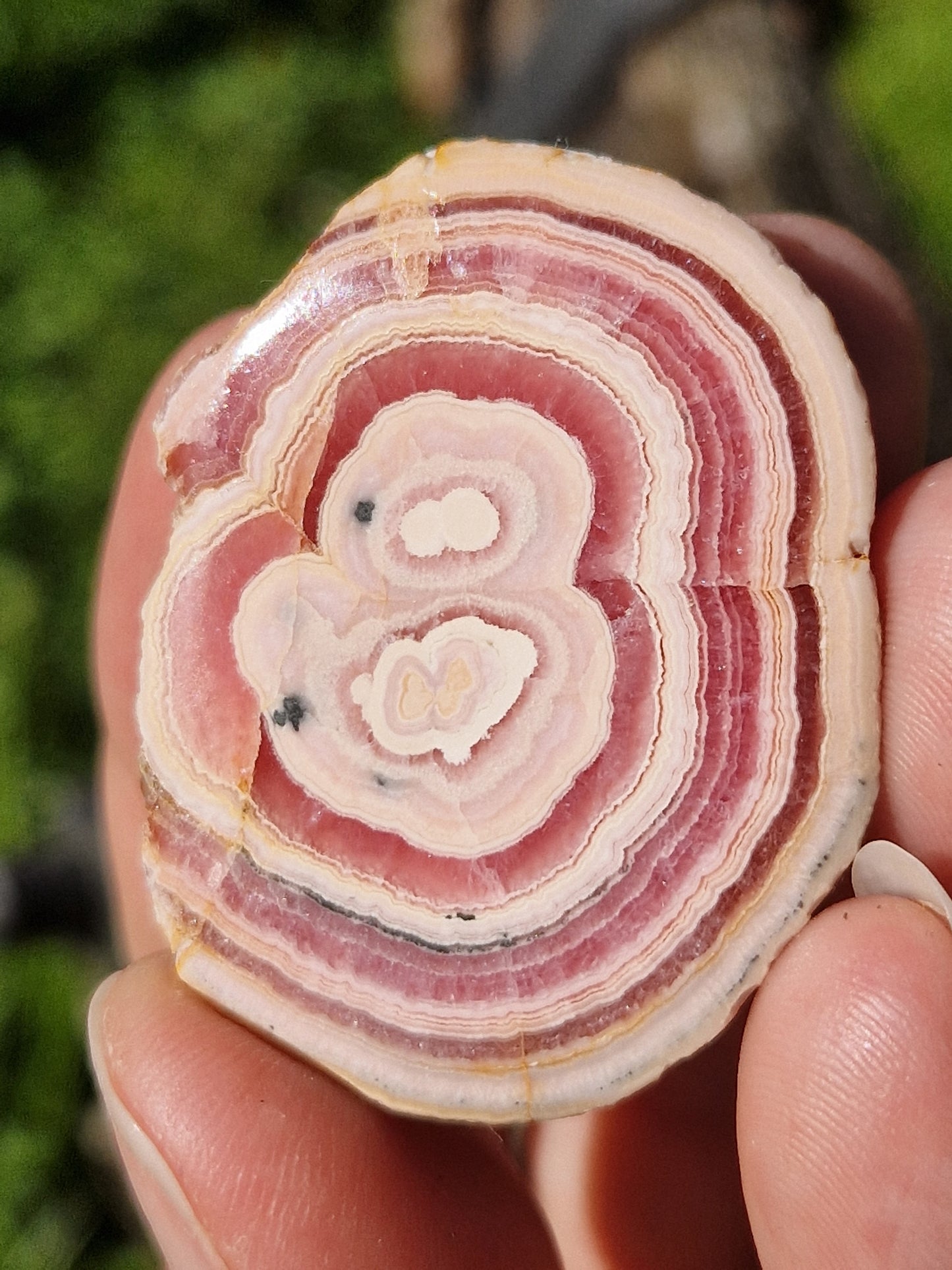 Rhodochrosite stalactite D