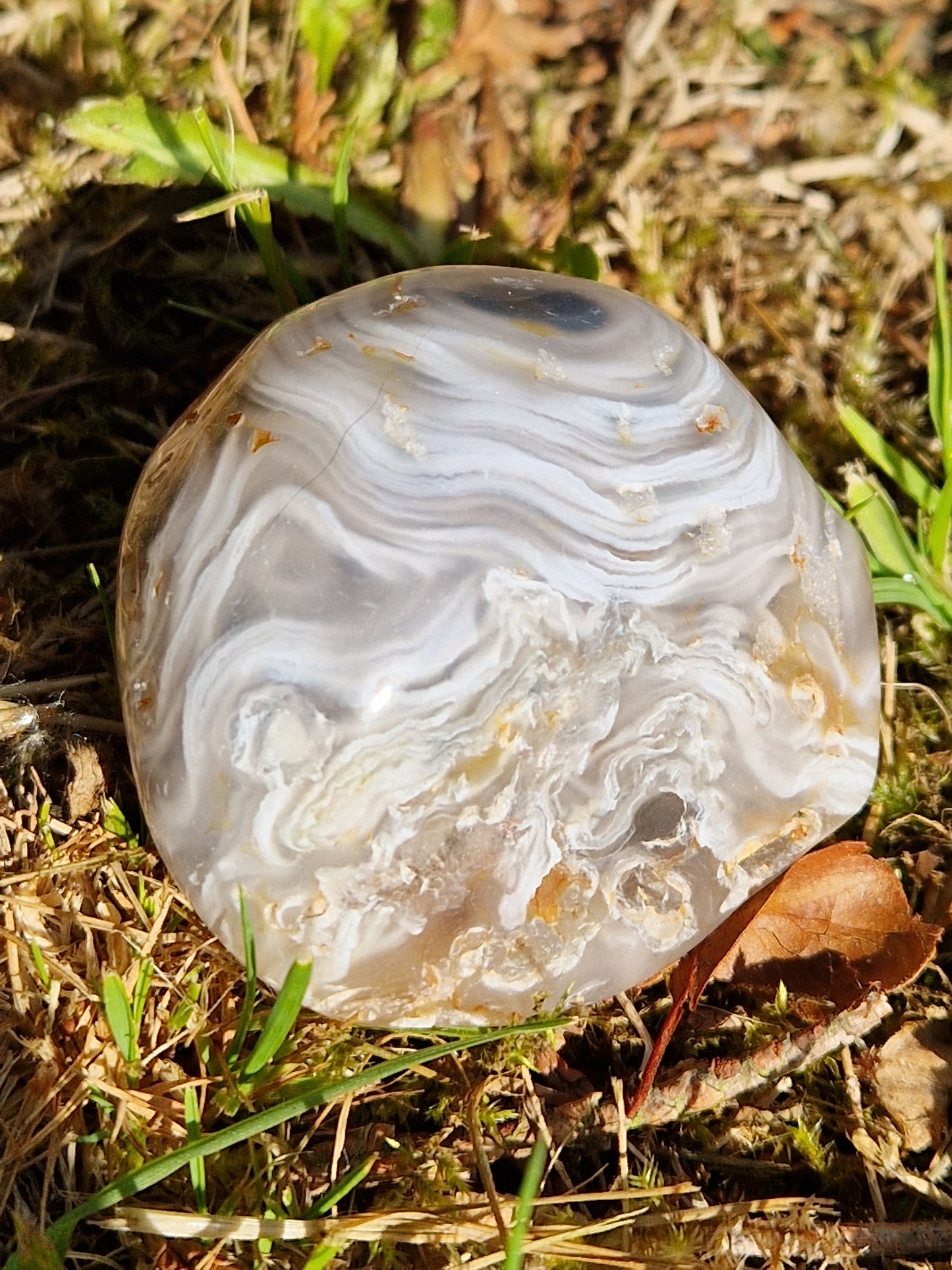 Agate eau (enhydre) n°11