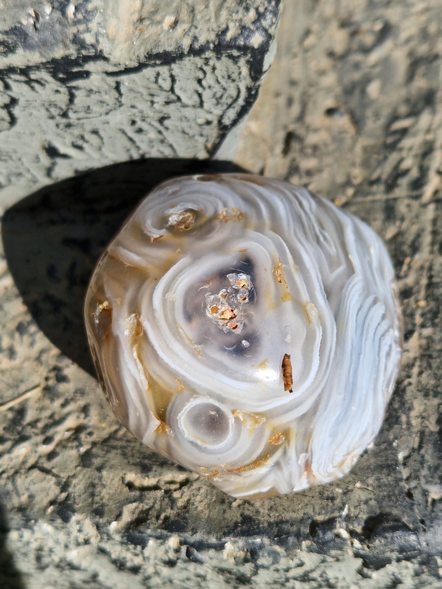 Agate eau (enhydre) n°11