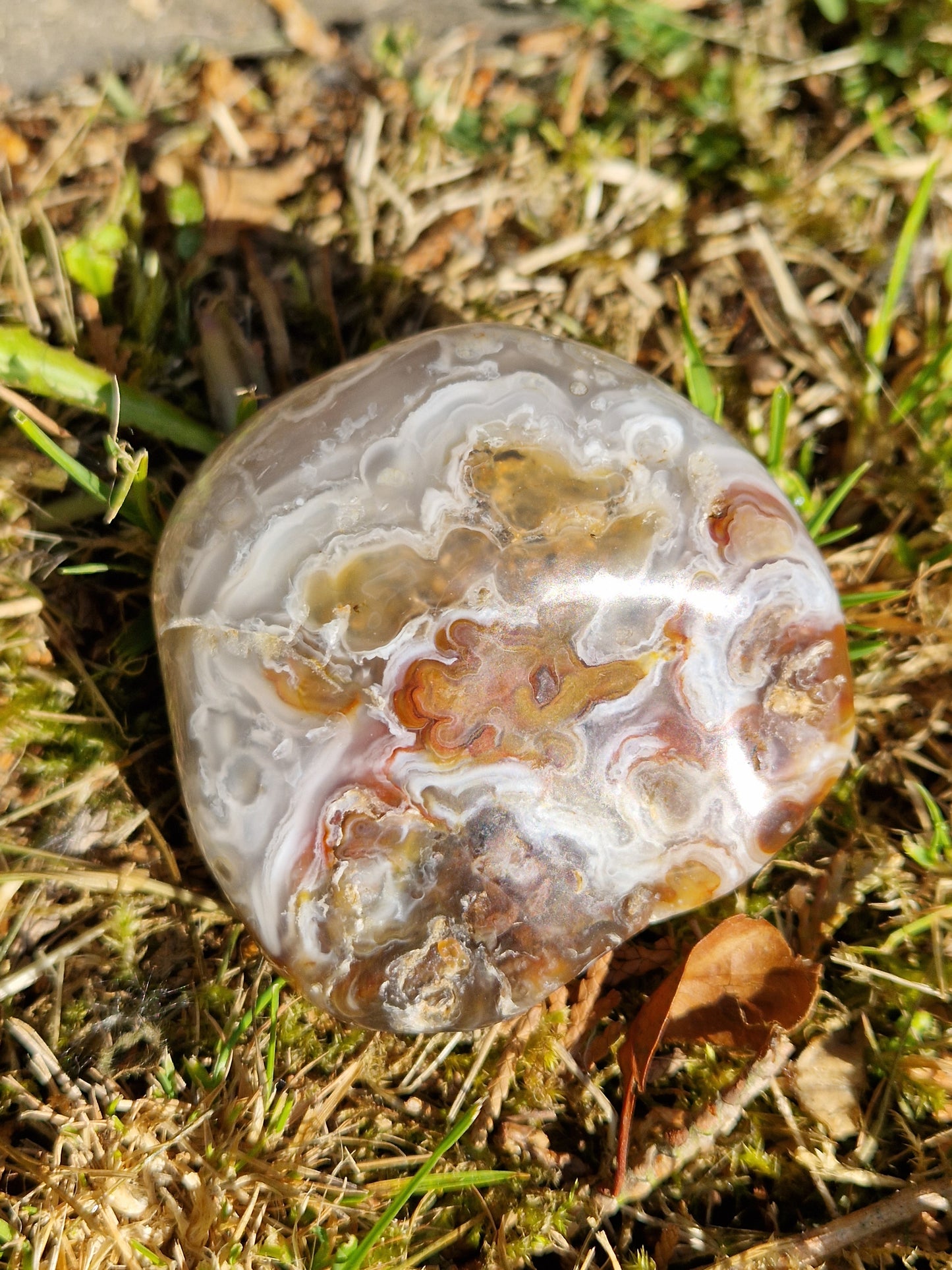 Agate eau (enhydre) n°12