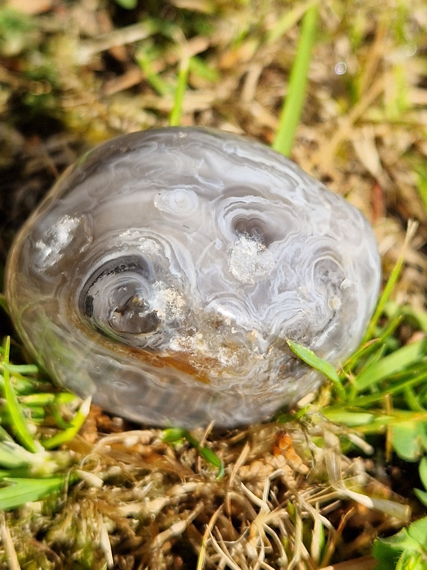 Agate eau (enhydre) n°13