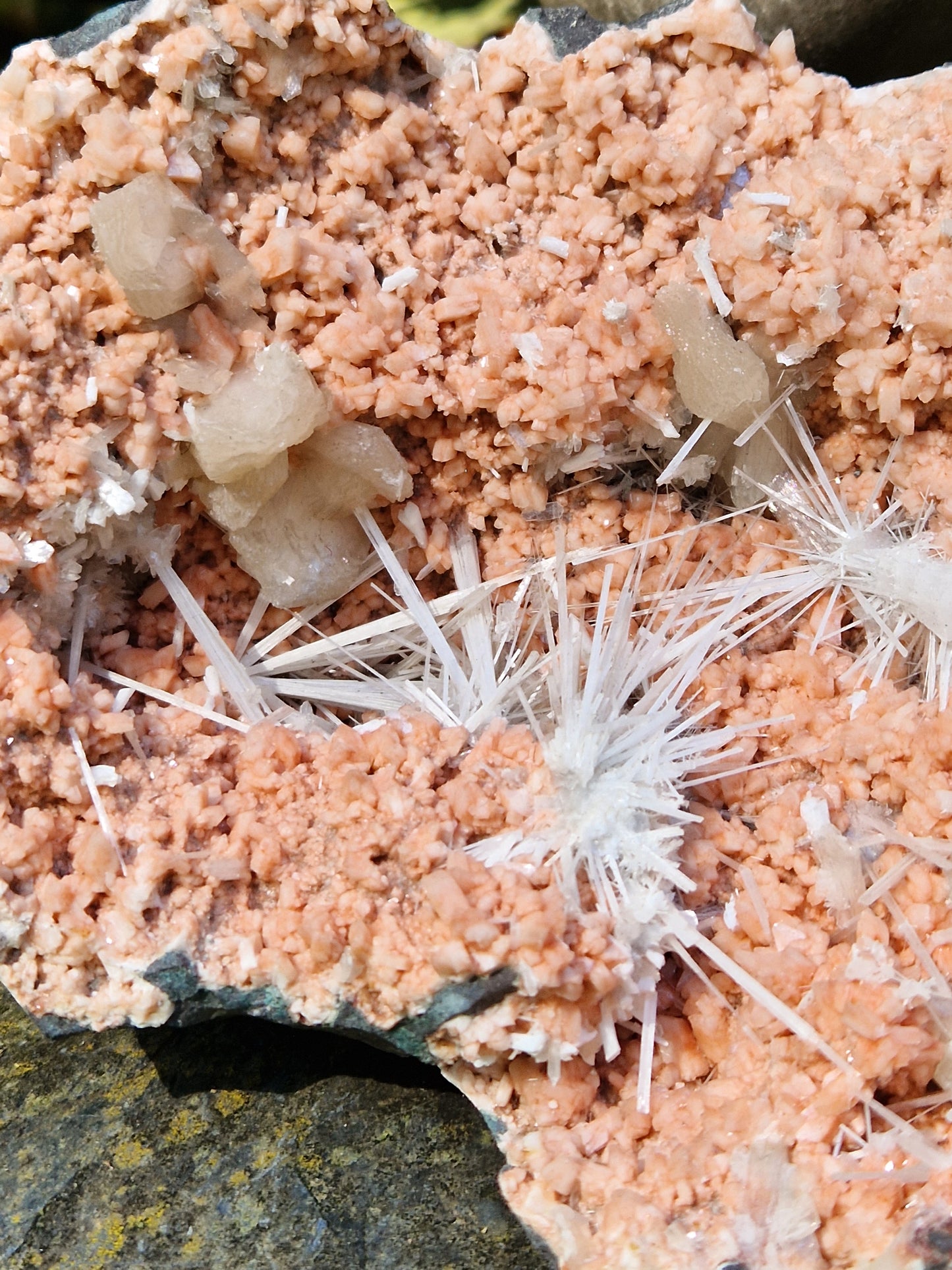 Scolécite sur Heulandite n°2