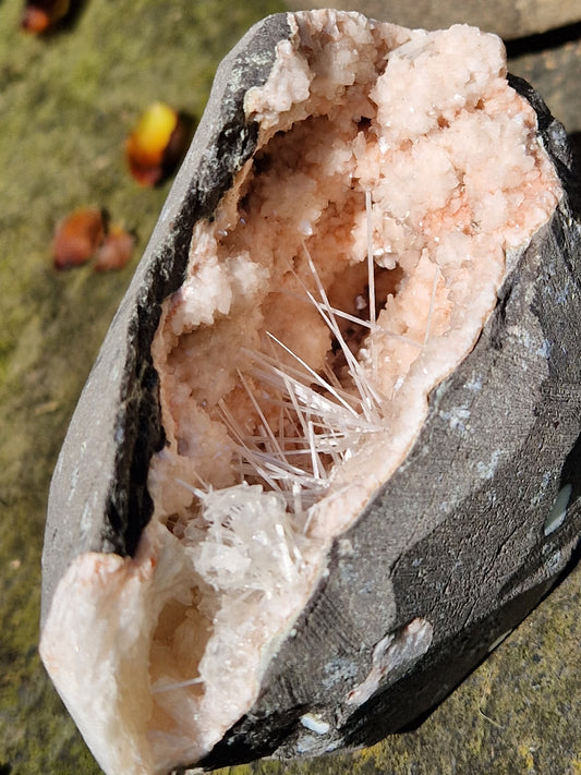 Scolécite sur Heulandite n°4