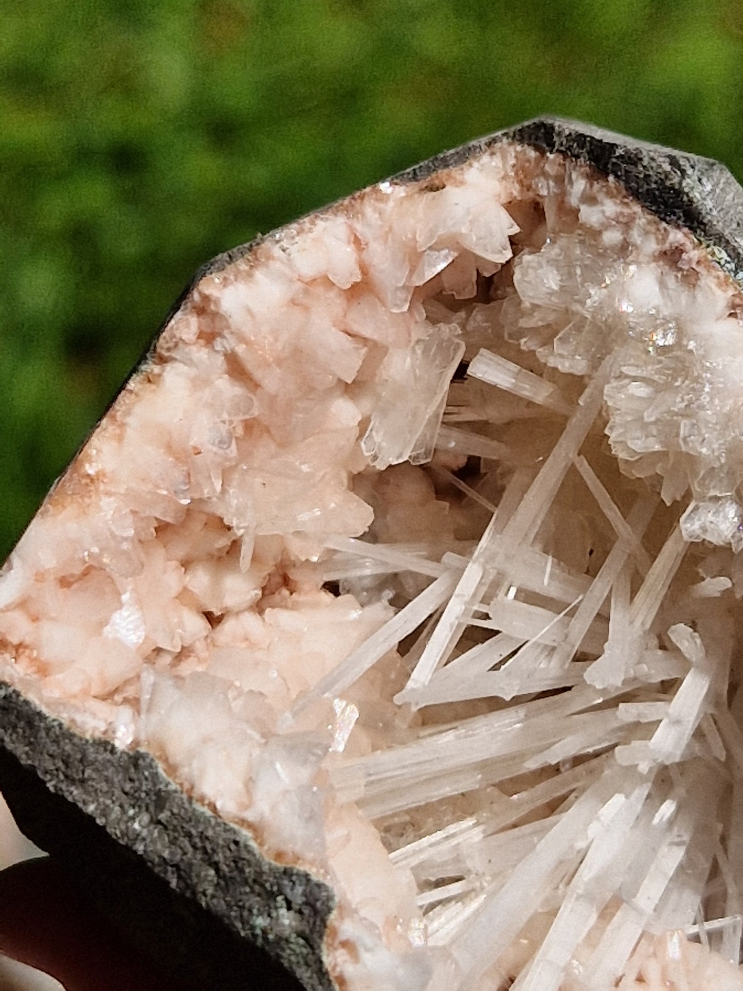 Scolécite sur Heulandite n°8