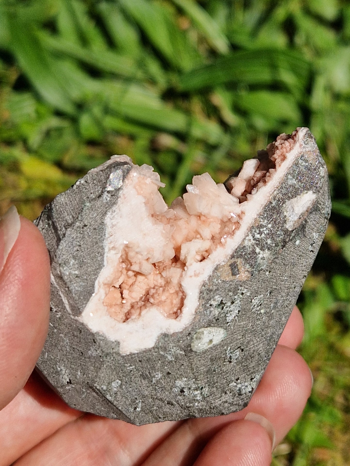 Scolécite sur Heulandite n°10