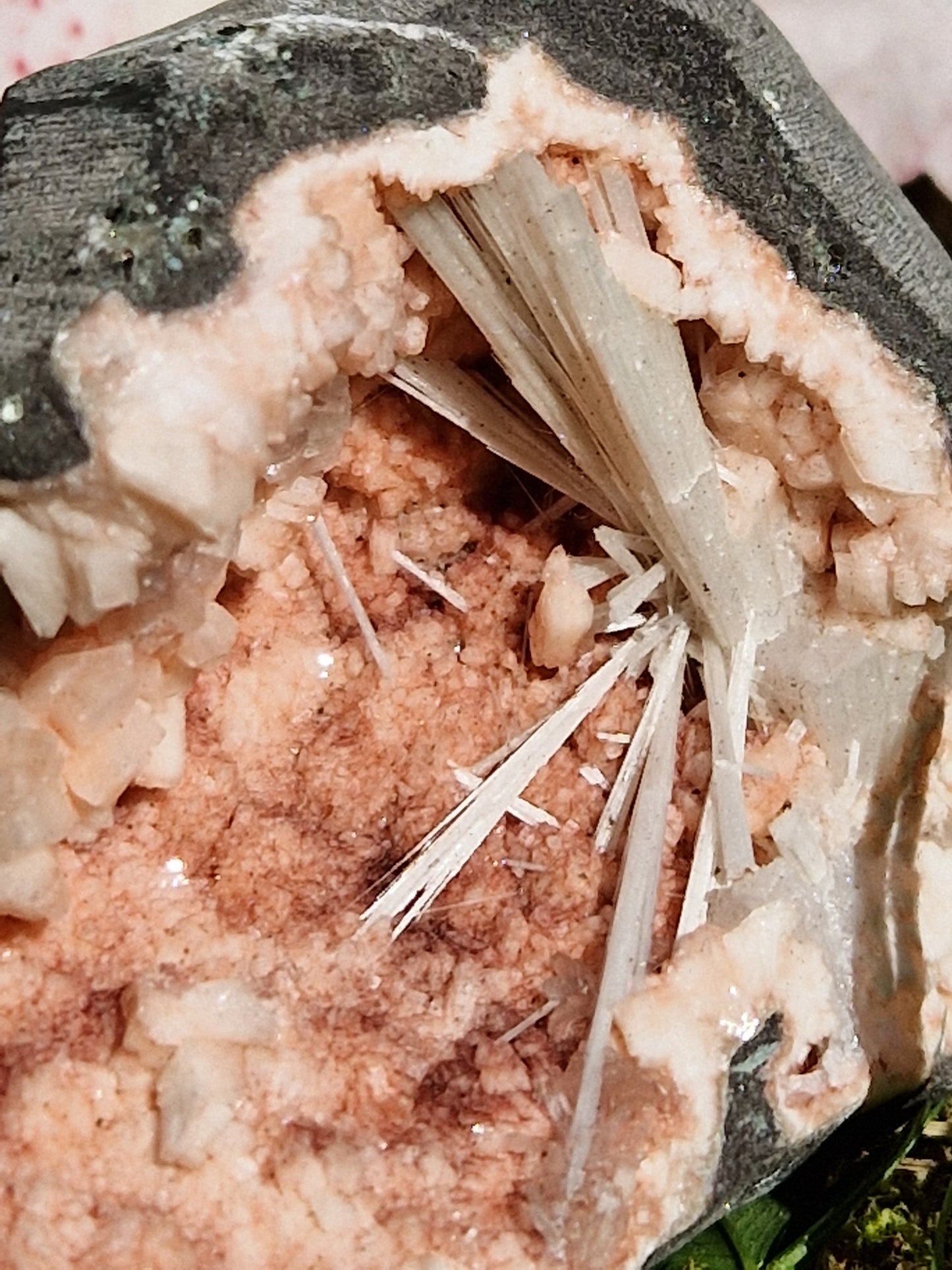 Scolécite sur Heulandite n°10