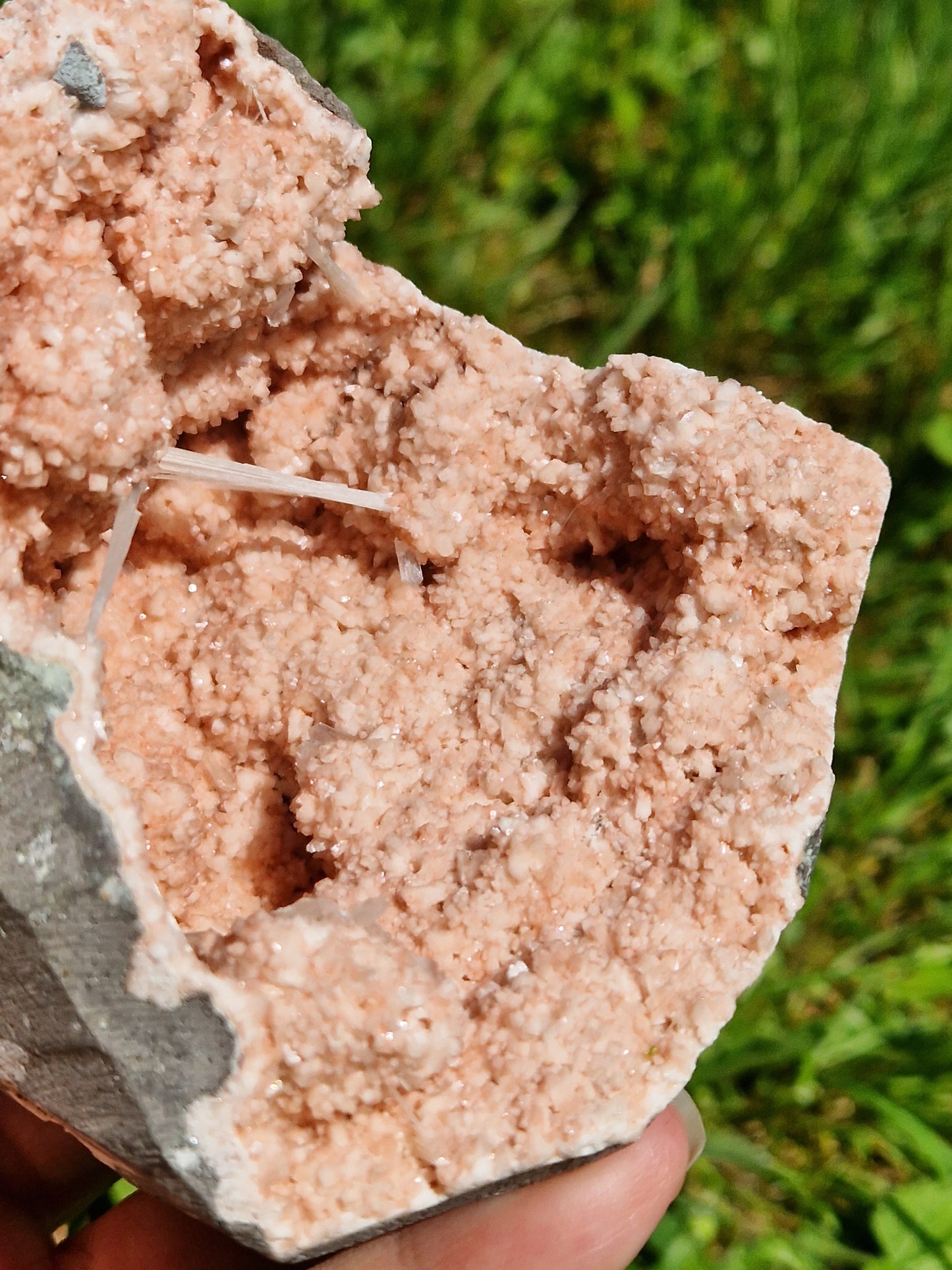 Scolécite sur Heulandite et stilbite n°15