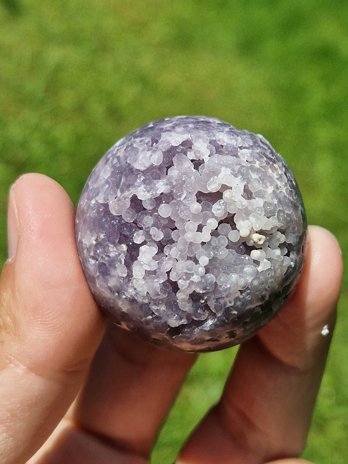 Sphère Agate grappe (agate raisin) B