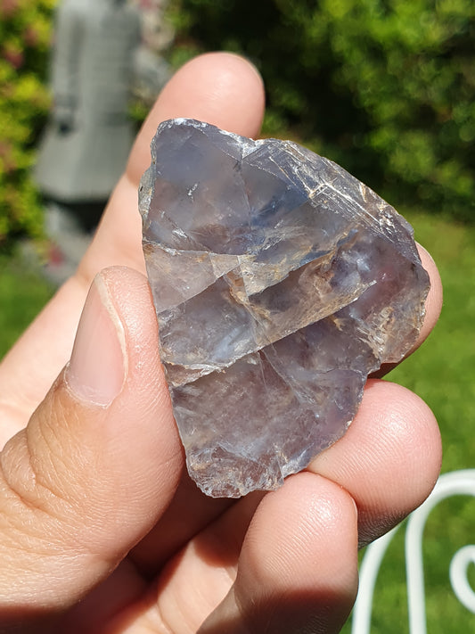 Fluorite bleue française du Tarn