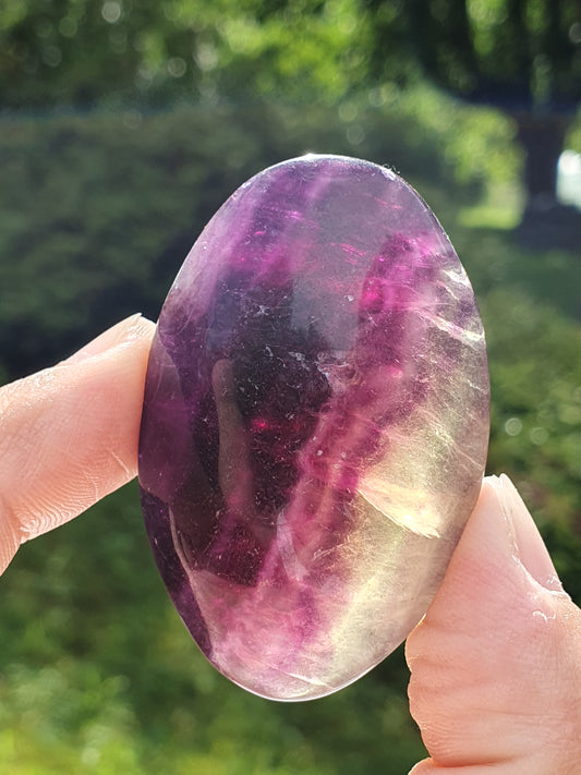 Galet Fluorite candy 1 à 12 (à choisir)