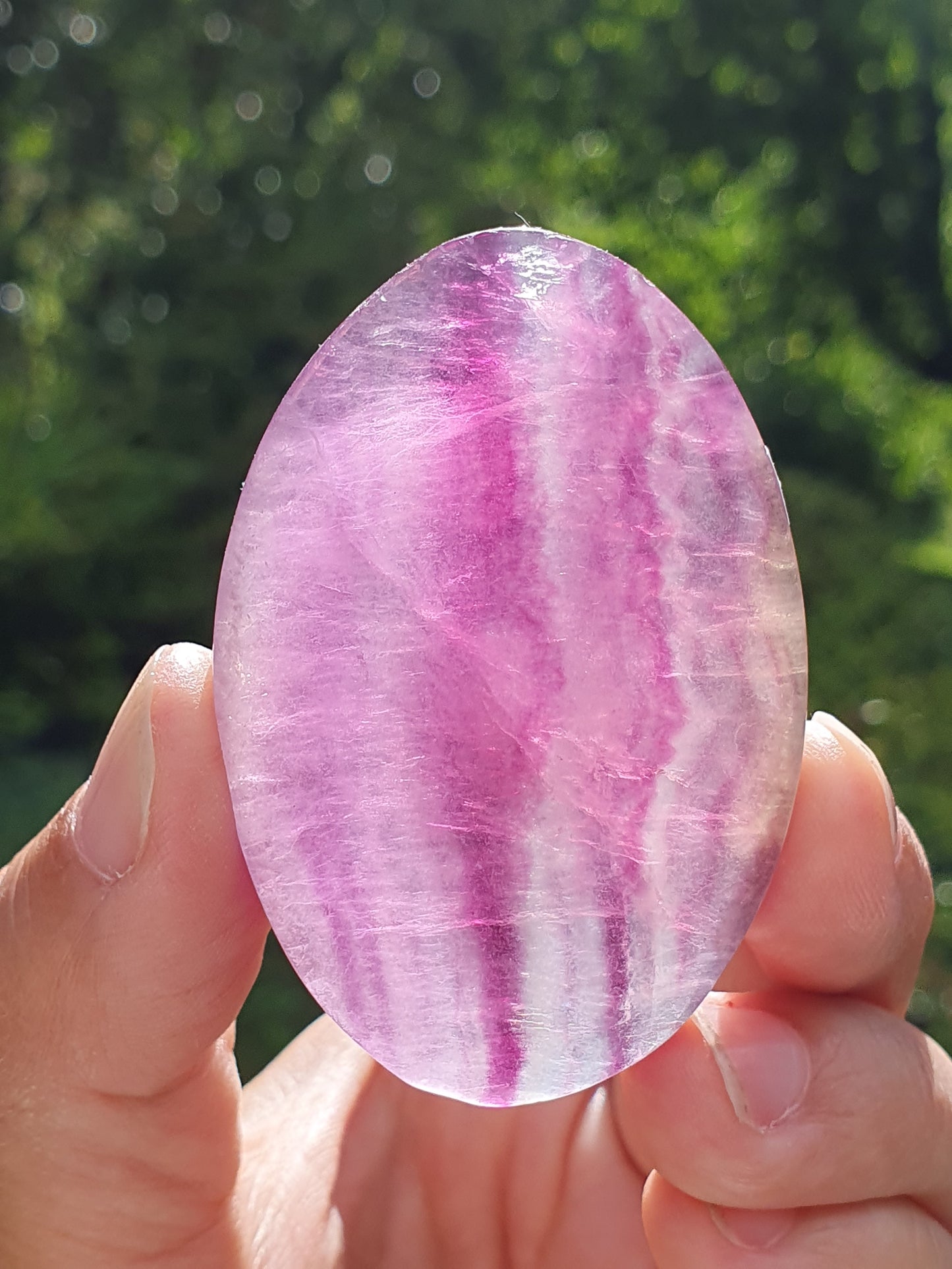 Galet Fluorite candy 1 à 12 (à choisir)