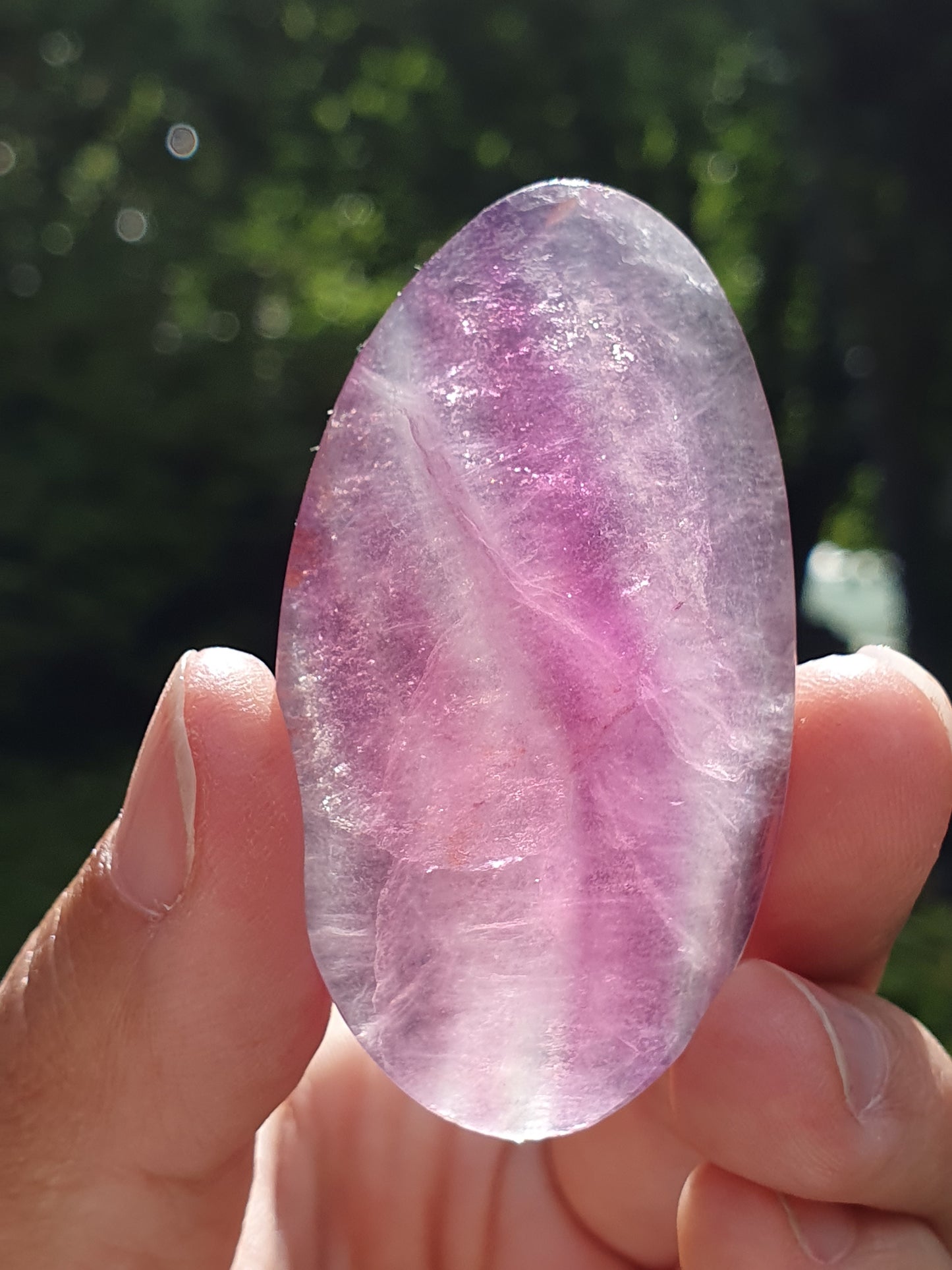 Galet Fluorite candy 1 à 12 (à choisir)