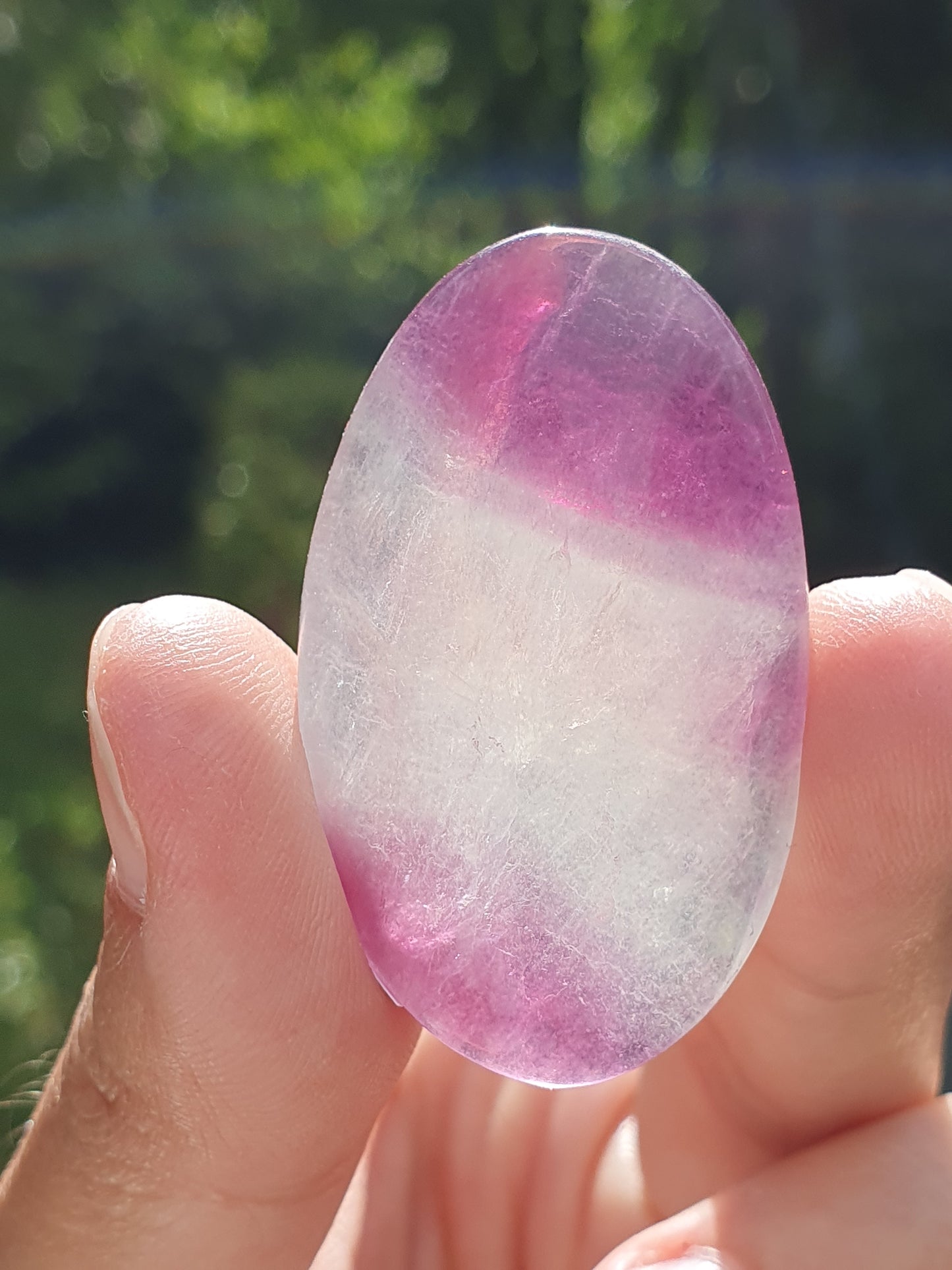 Galet Fluorite candy 1 à 12 (à choisir)