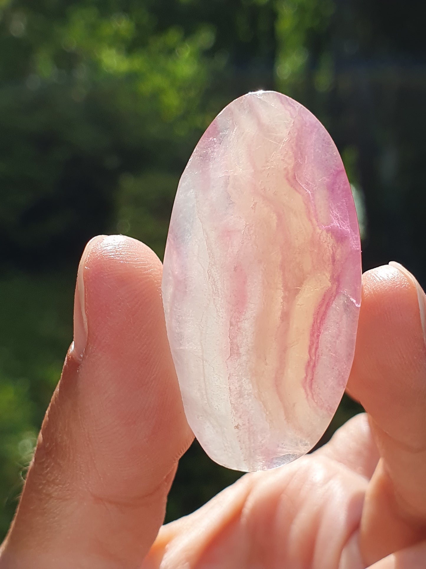 Galet Fluorite candy 1 à 12 (à choisir)