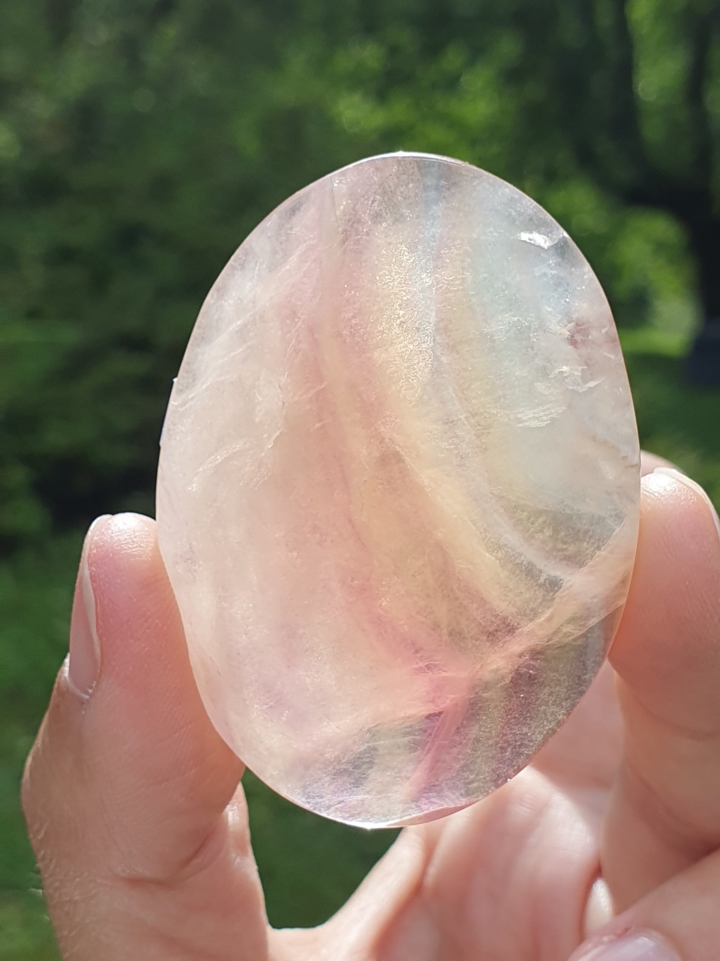 Galet Fluorite candy 13 à 24 (à choisir)