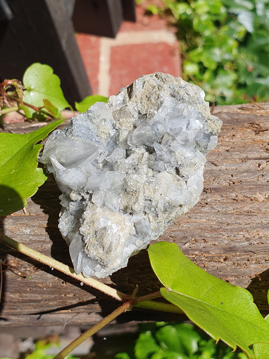 Calcite à inclusions de schiste français E