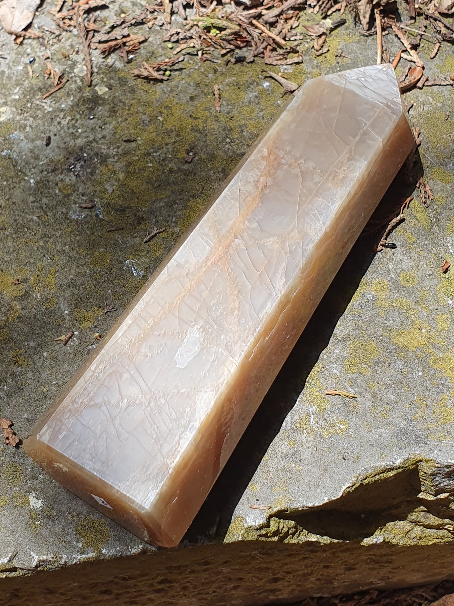 Pointe Pierre de Lune orange O8