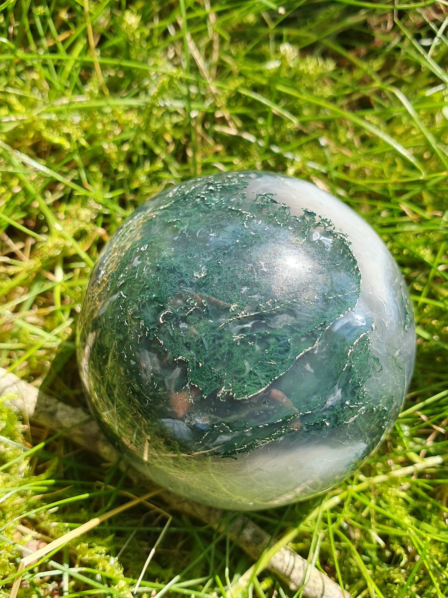 Sphère Agate mousse S1