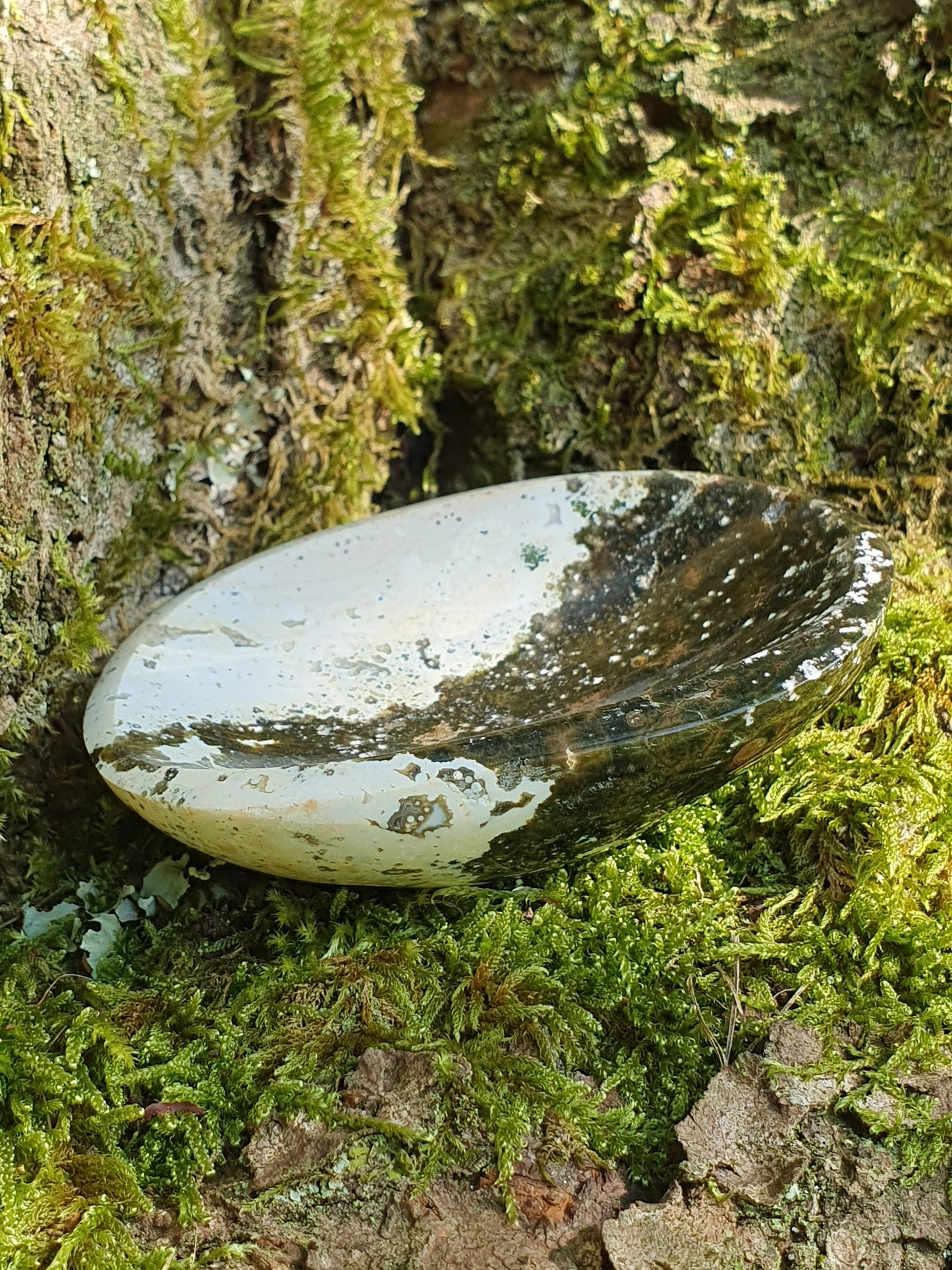 Coupelle Jaspe océan G