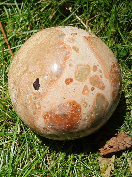 Sphère Léopardite / Jaspe léopard LF