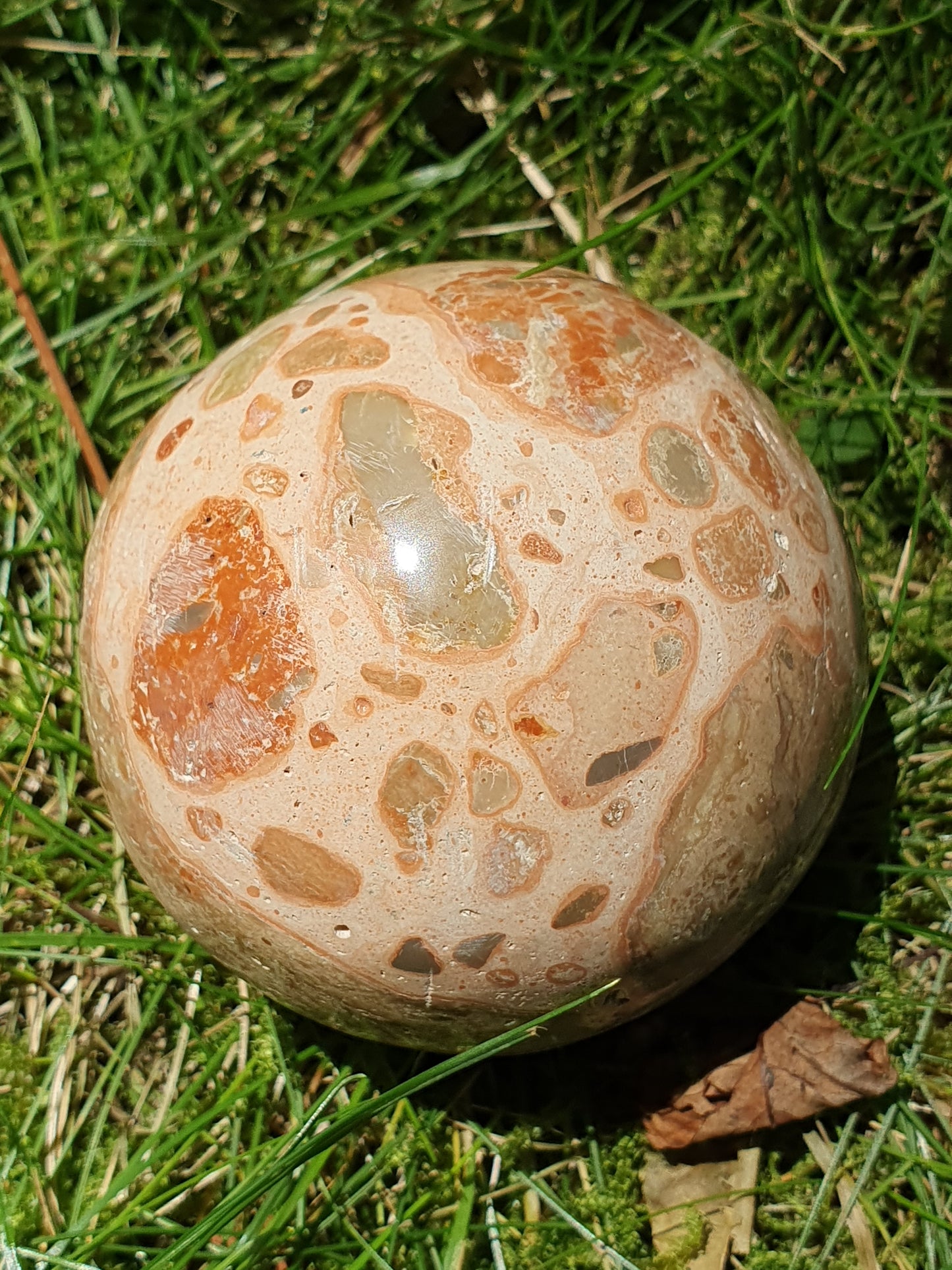 Sphère Léopardite / Jaspe léopard LF