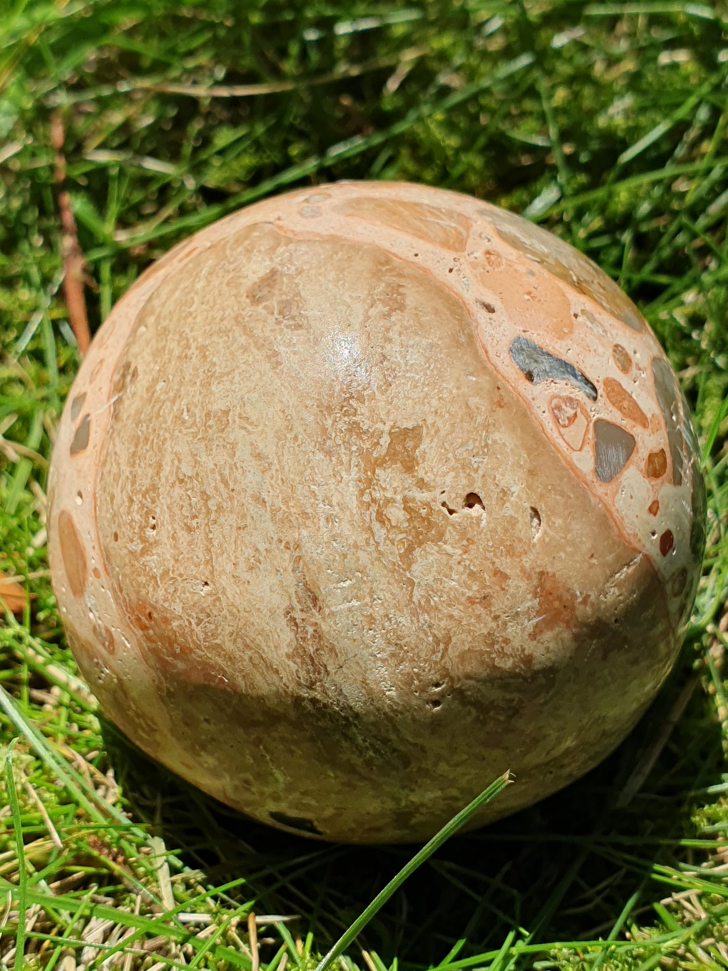 Sphère Léopardite / Jaspe léopard LF