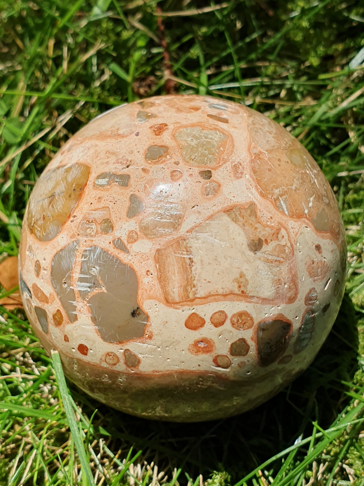 Sphère Léopardite / Jaspe léopard LF