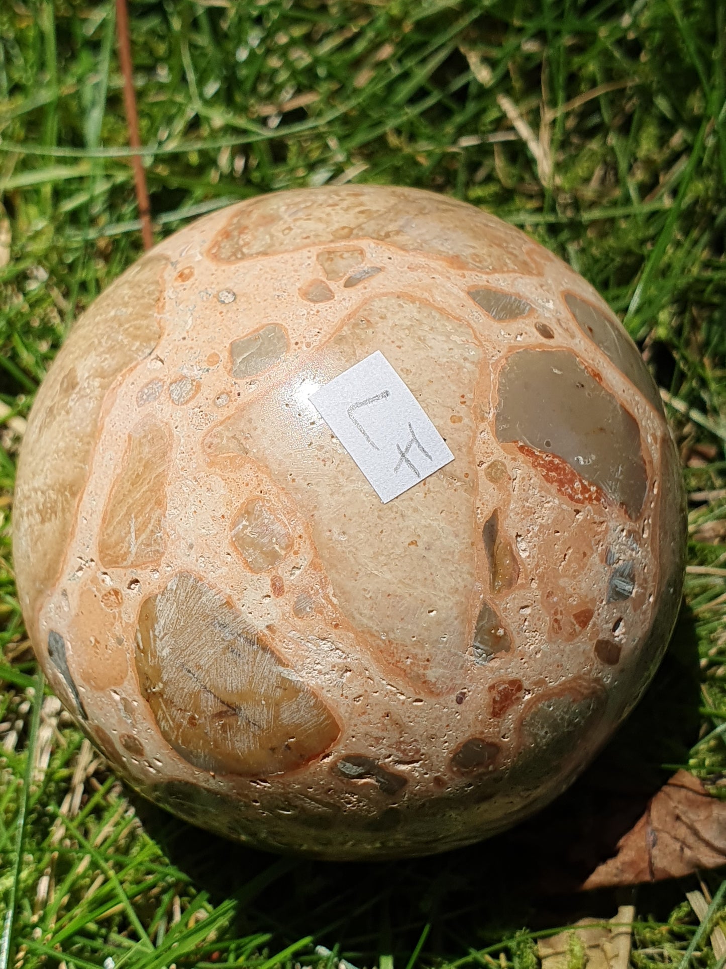 Sphère Léopardite / Jaspe léopard LF