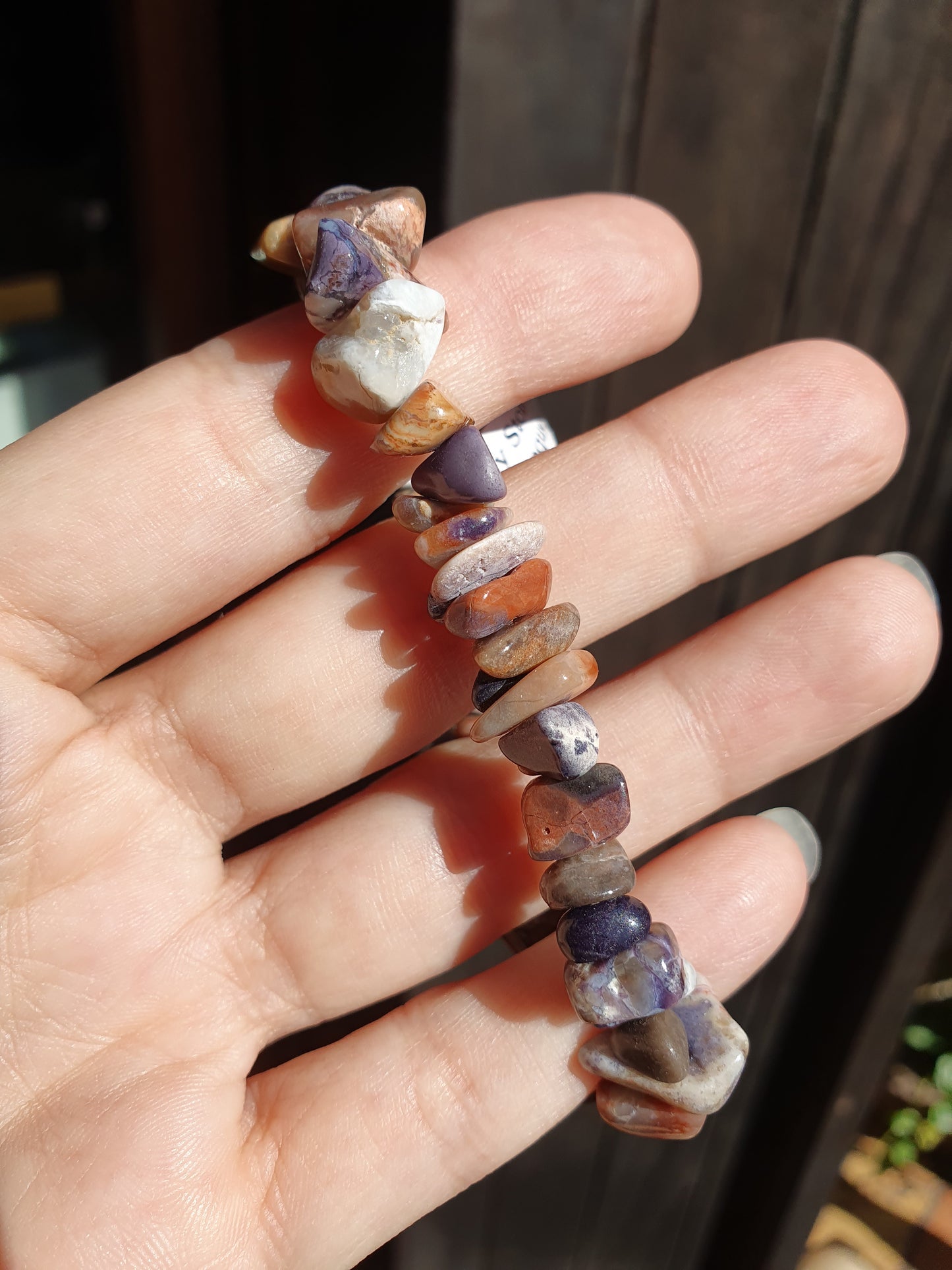 Bracelet baroque Tiffany Stone