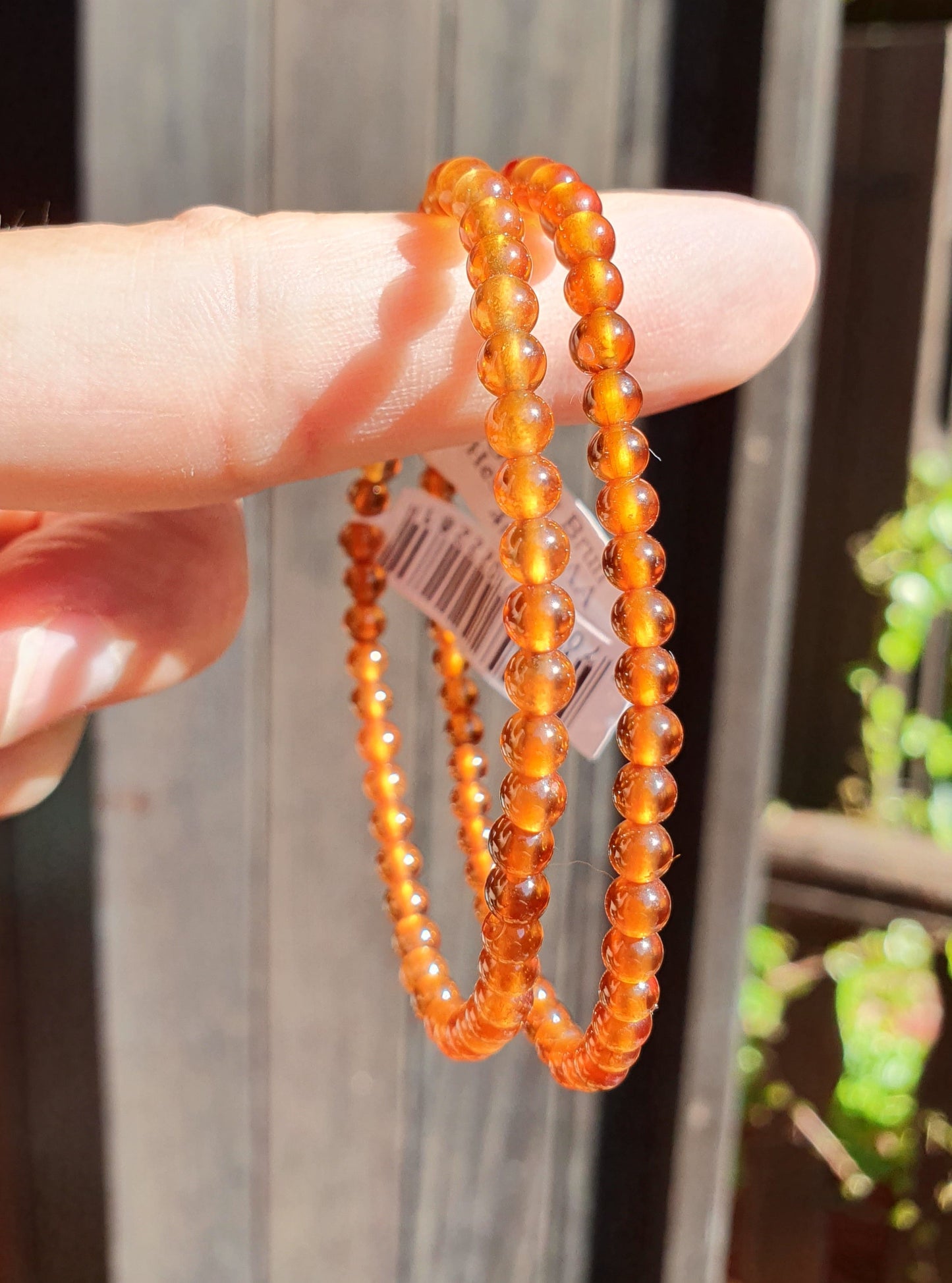 Bracelet Grenat Hessonite