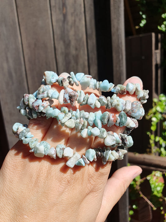 Bracelet baroque Larimar