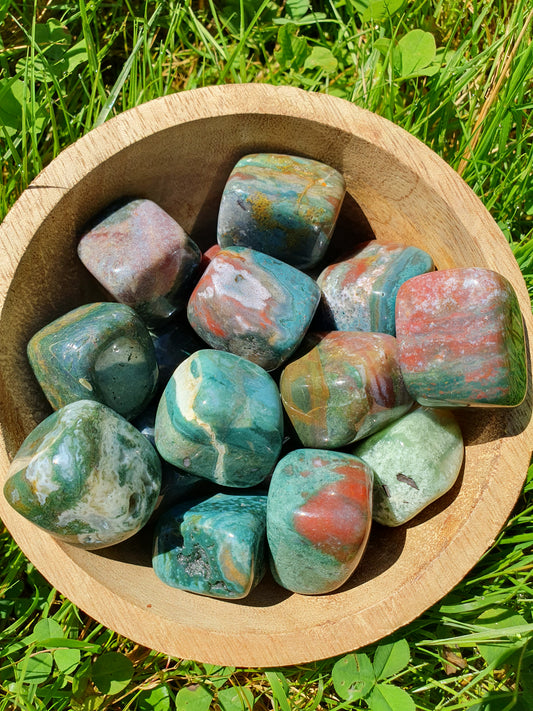 Pierre roulée Agate indienne