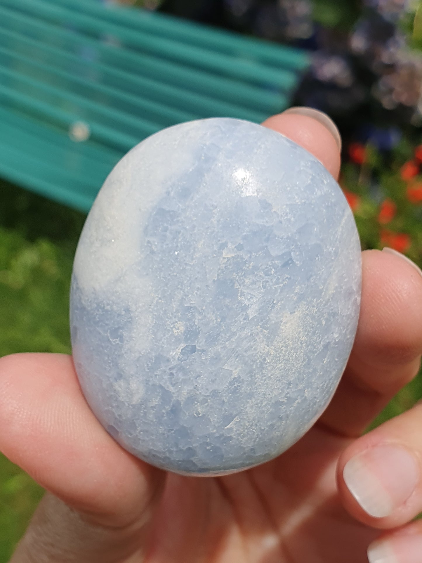 Galet Calcite bleue (à choisir)
