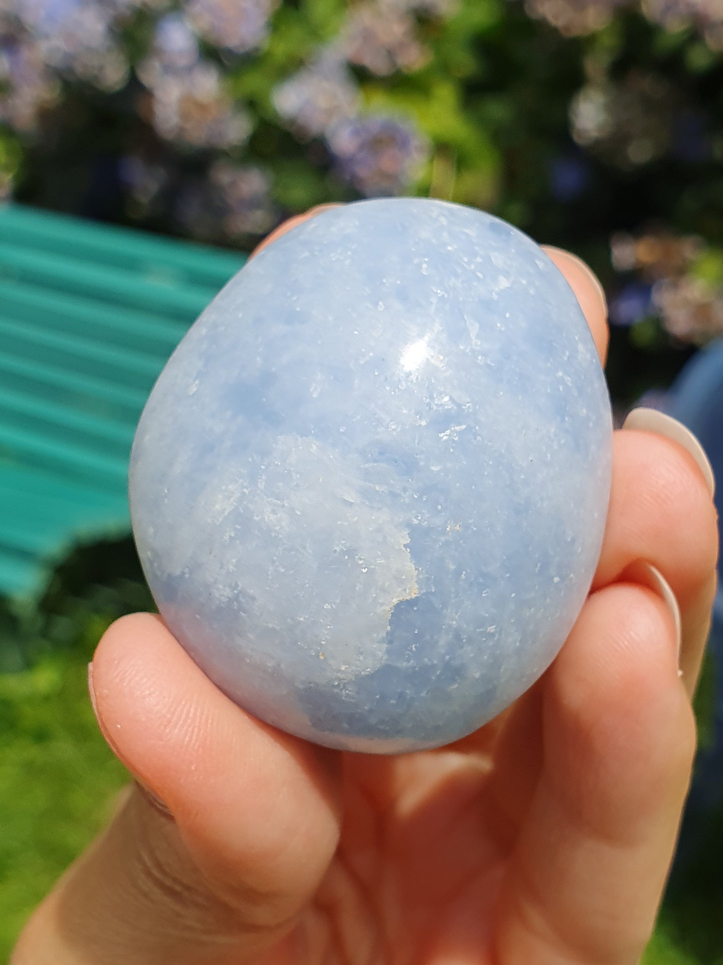 Galet Calcite bleue (à choisir)