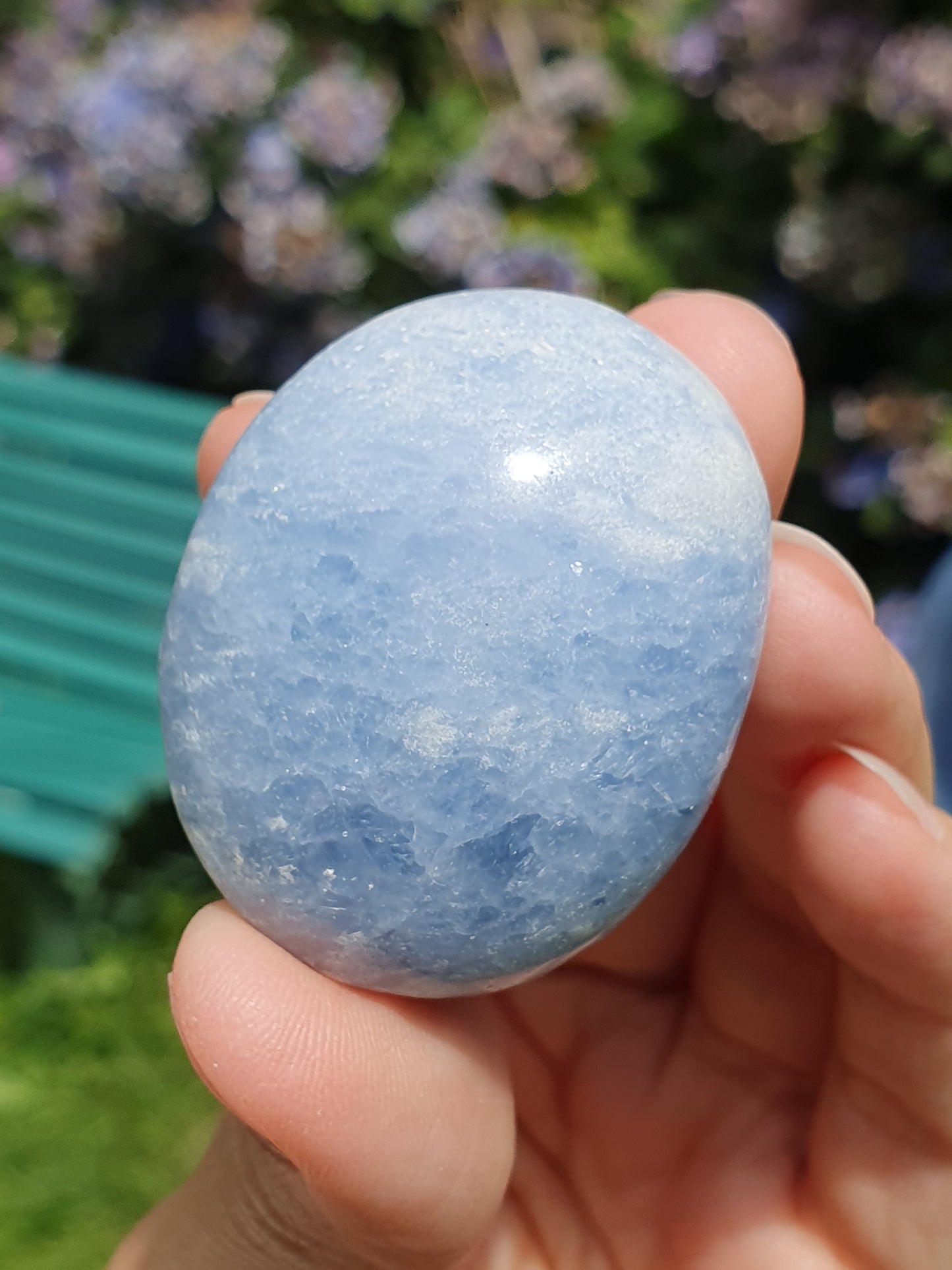 Galet Calcite bleue (à choisir)