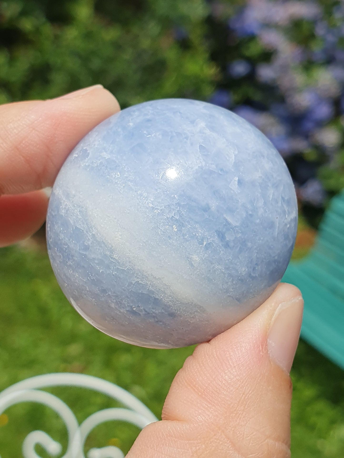 Galet Calcite bleue (à choisir)