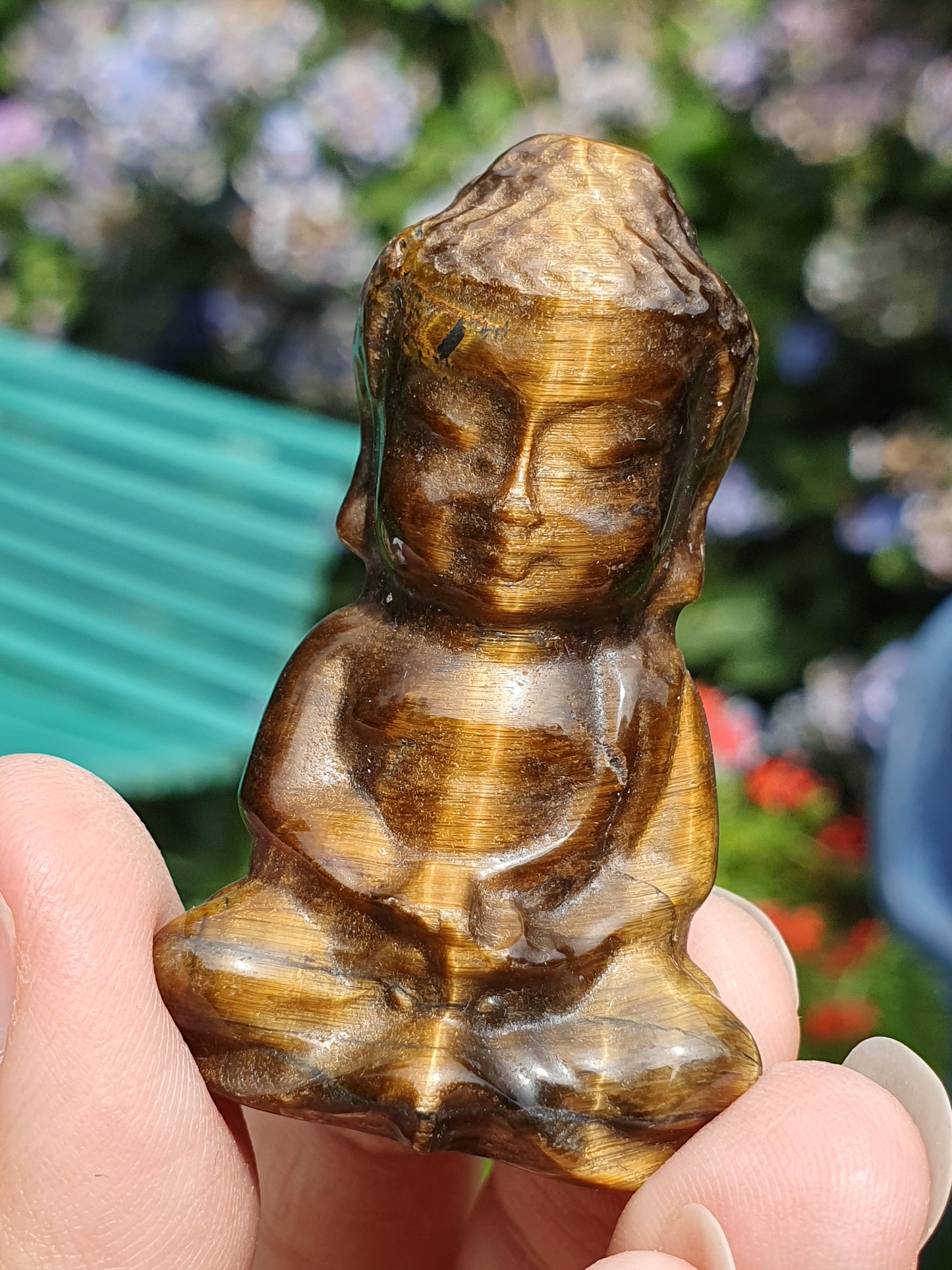 Bouddha Œil de tigre (à choisir)