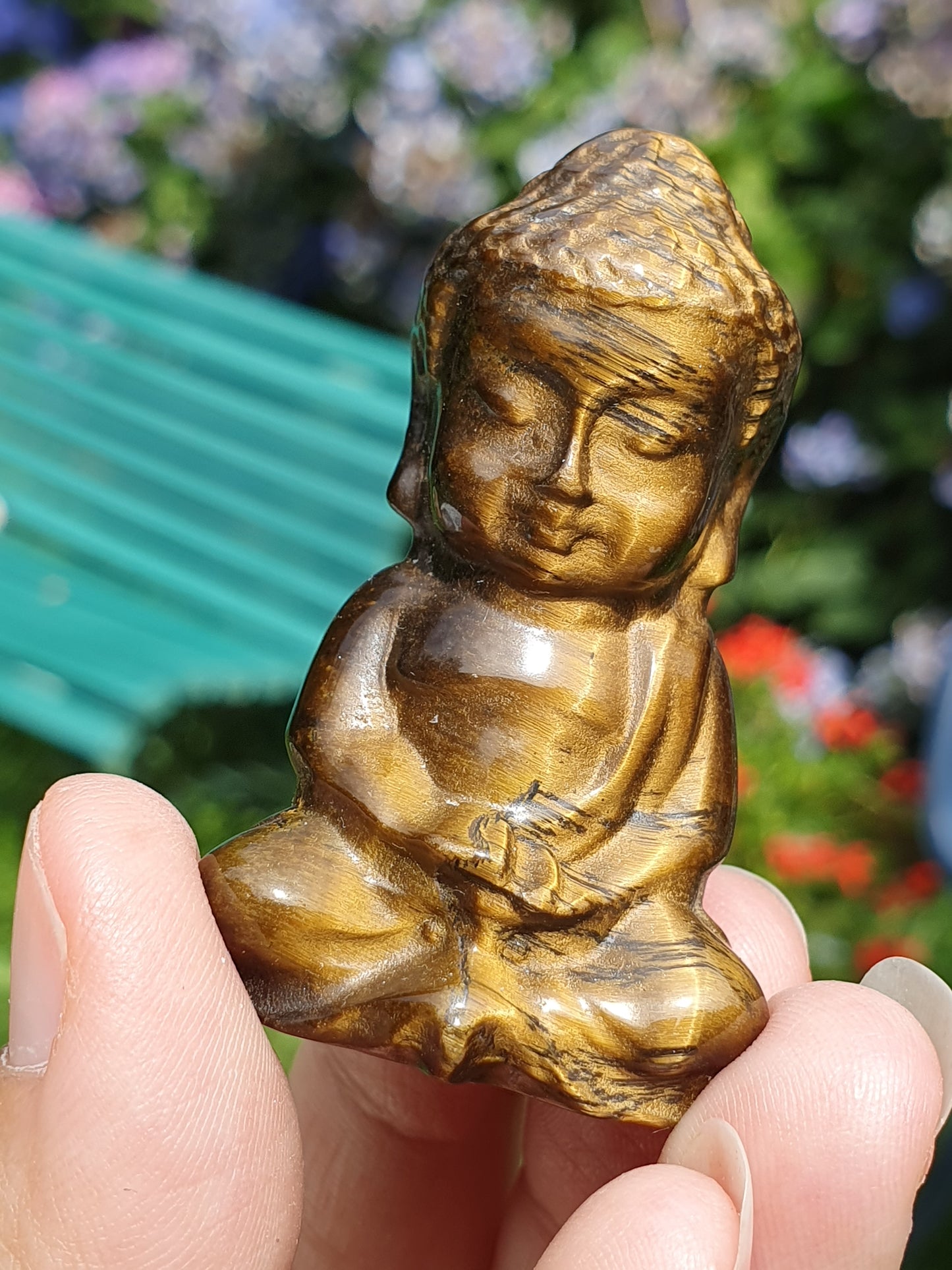 Bouddha Œil de tigre (à choisir)