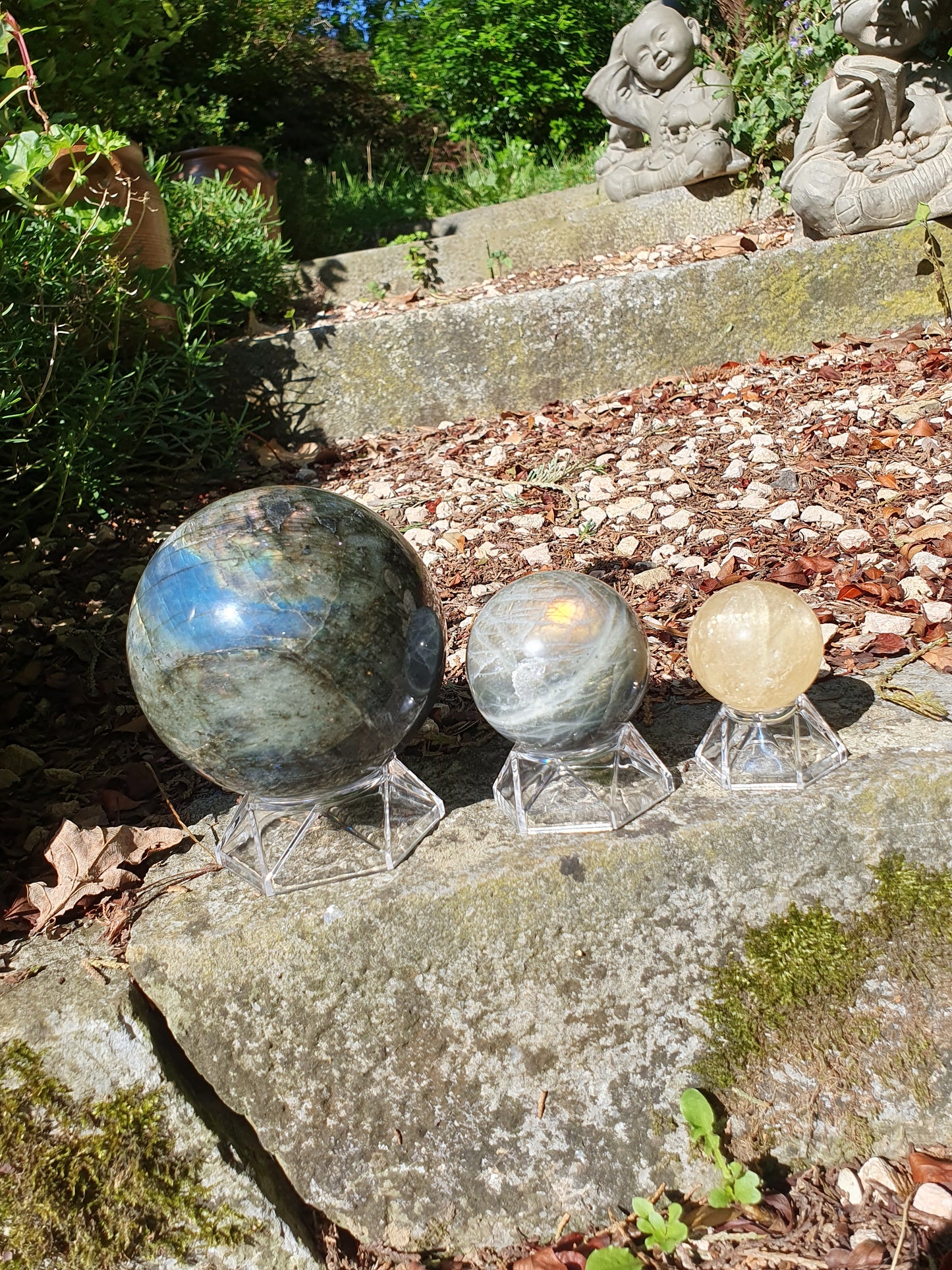 Socle transparent