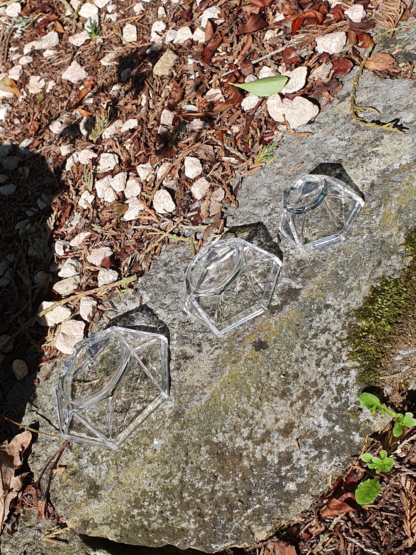 Socle transparent