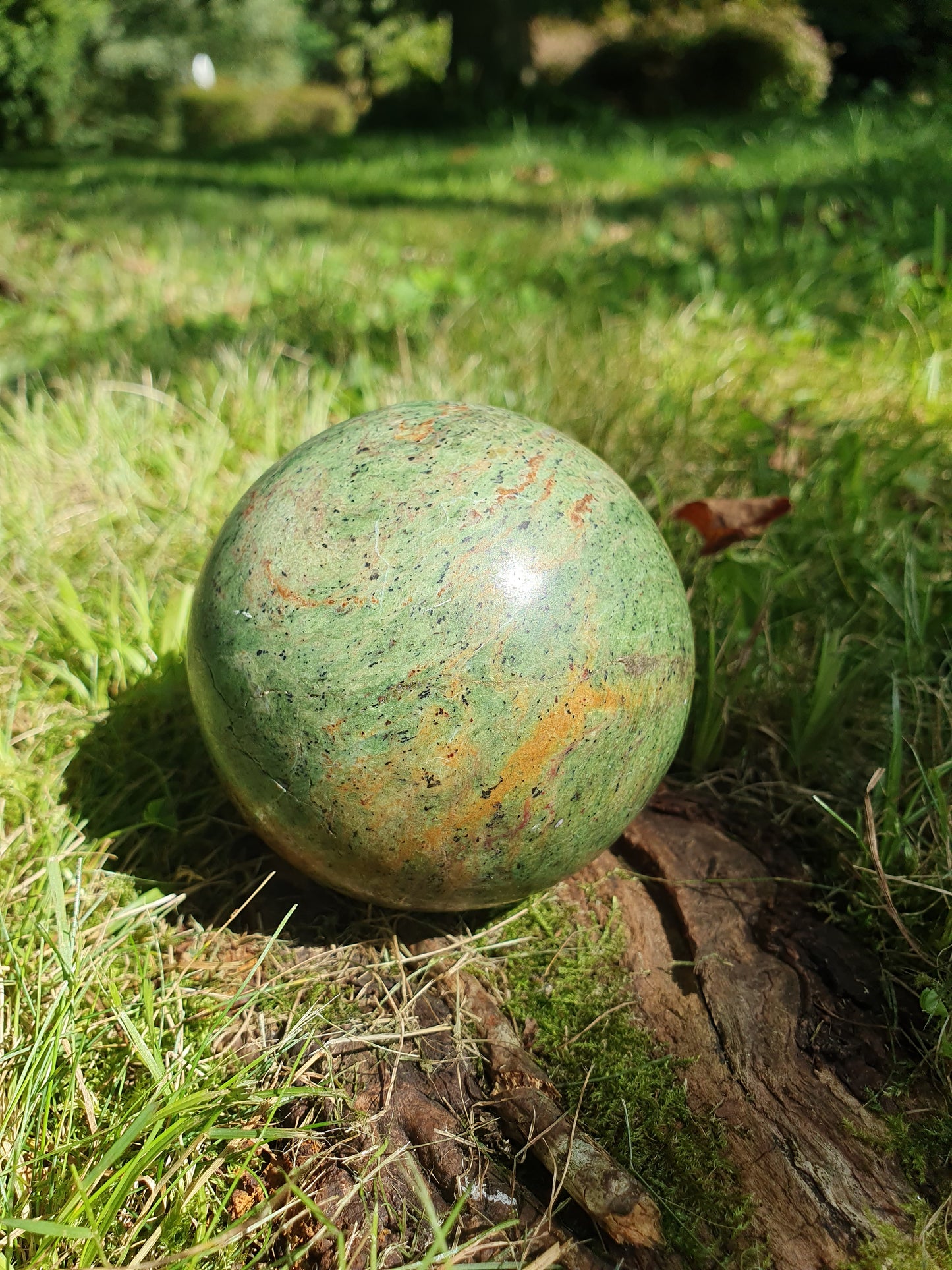 Sphère Chrysoprase