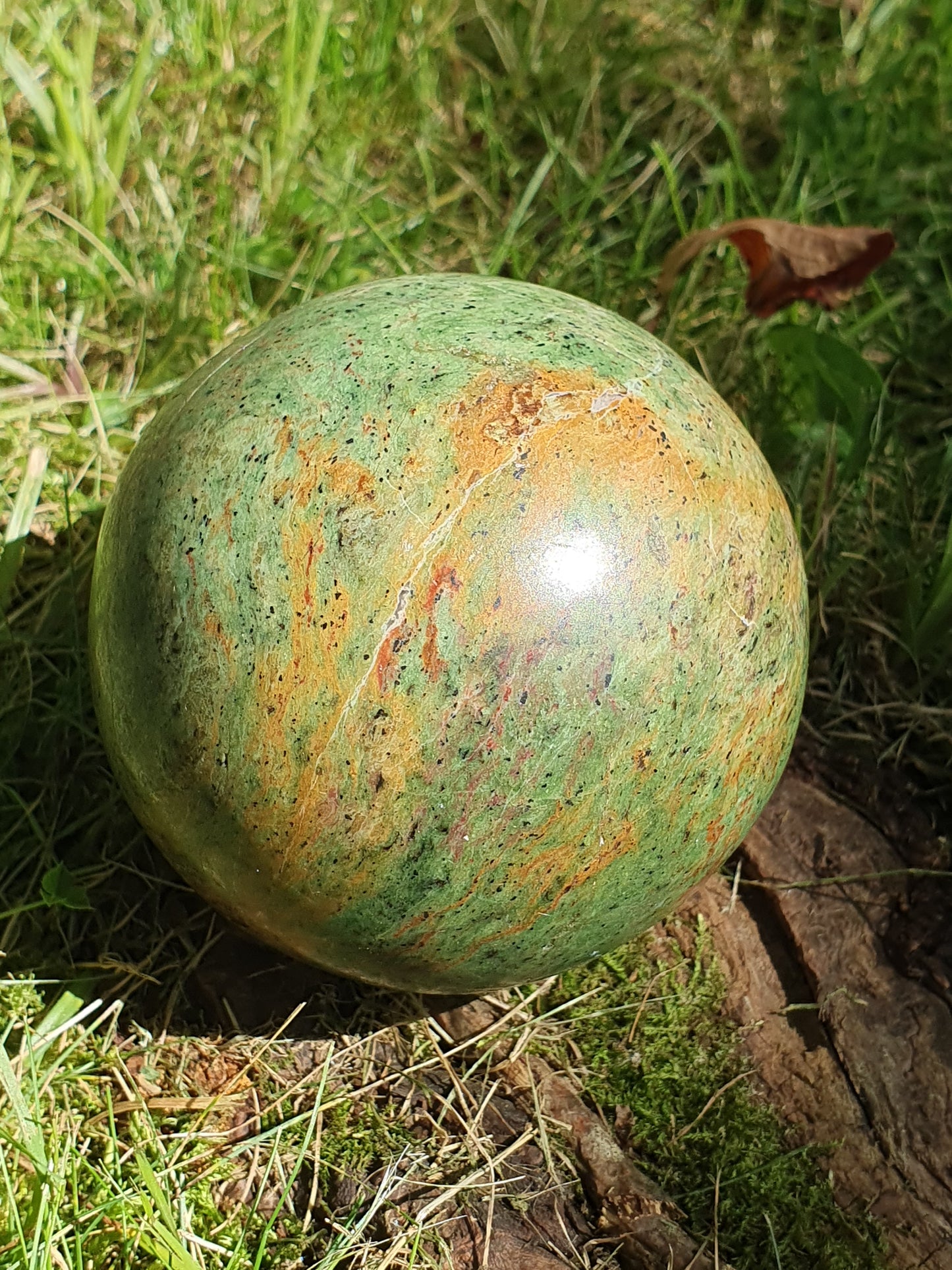 Sphère Chrysoprase