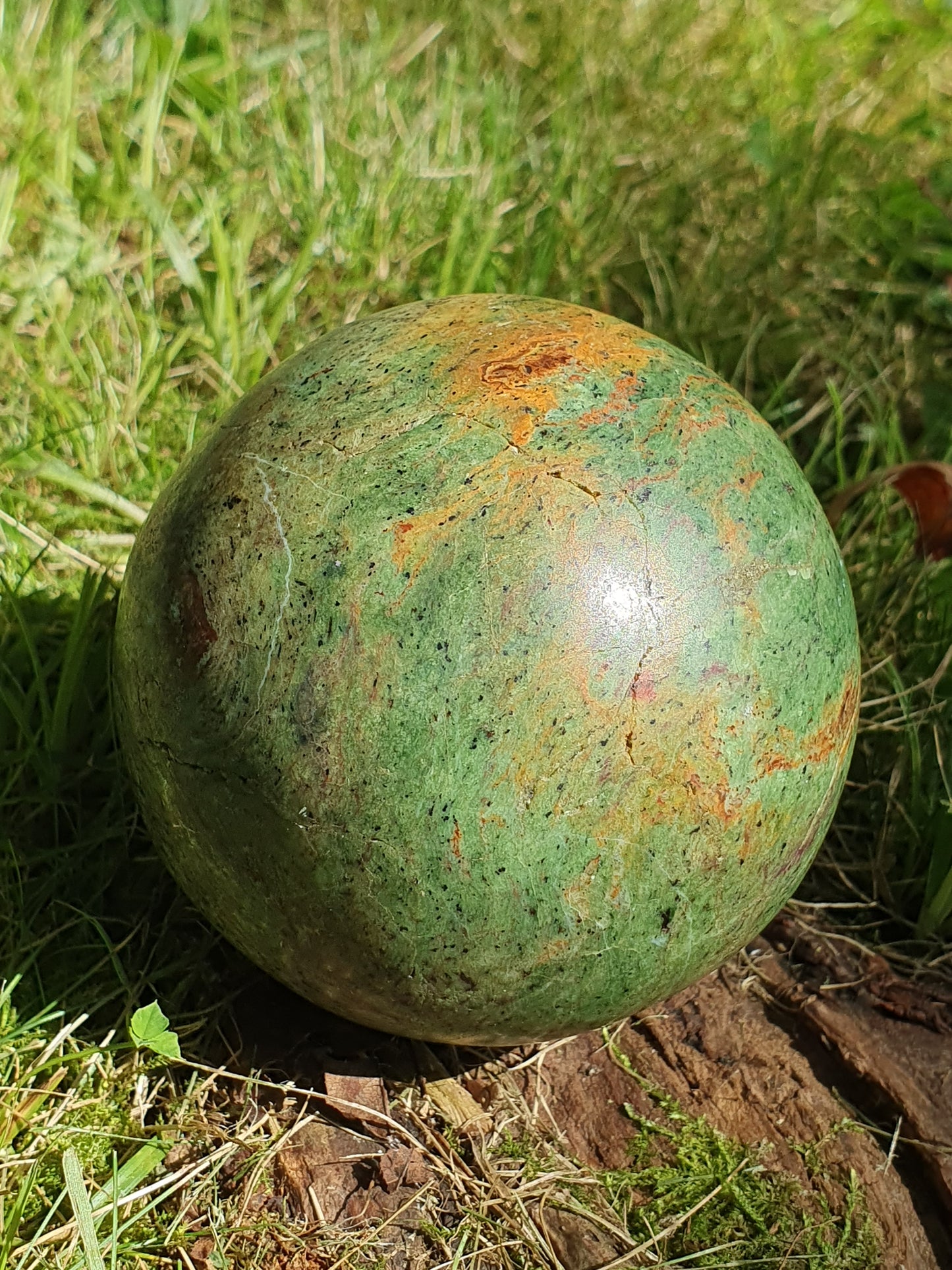 Sphère Chrysoprase